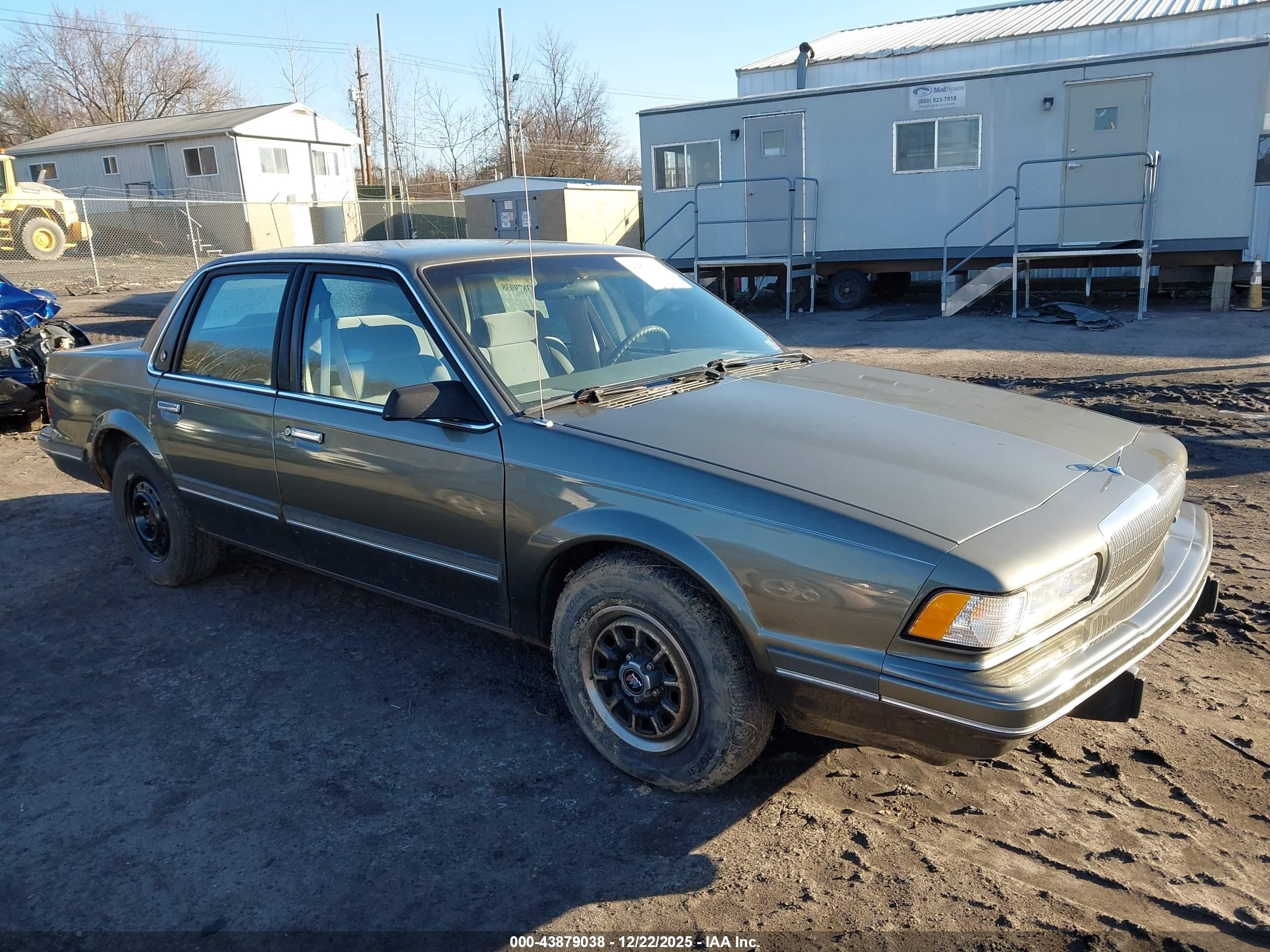 1996 Buick Century Special/custom/limited Gray vin: 1G4AG55M0T6429385