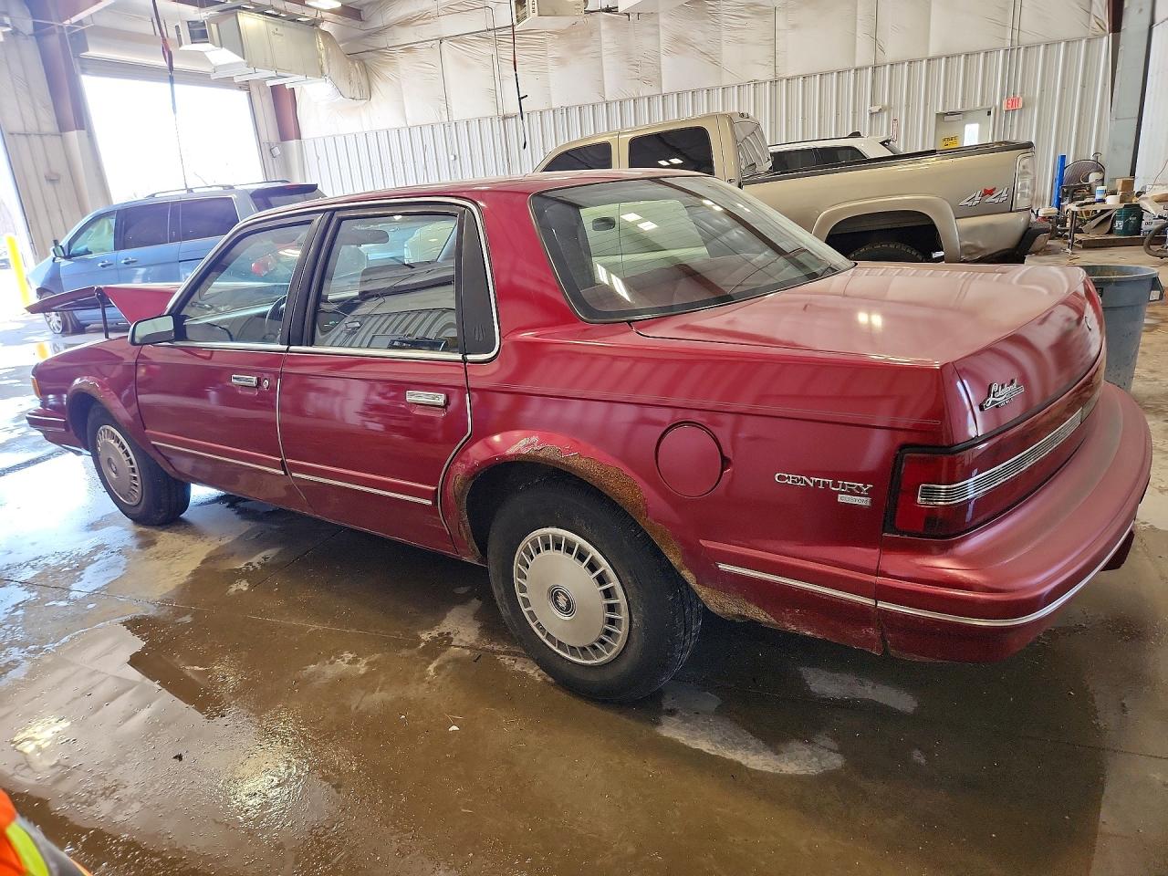 1996 Buick Century Special Red vin: 1G4AG55M0T6440516