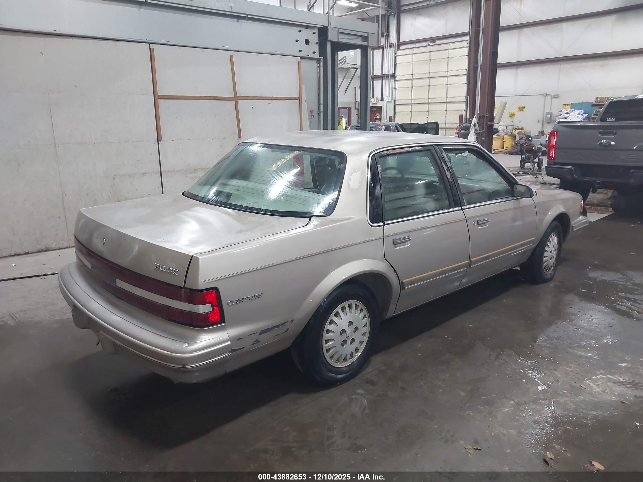 1996 Buick Century Special/custom/limited Gold vin: 1G4AG55M0T6484113