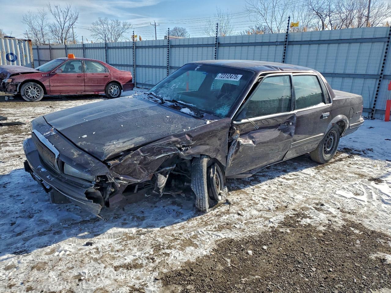 1995 Buick Century Special Burgundy vin: 1G4AG55M1S6423027