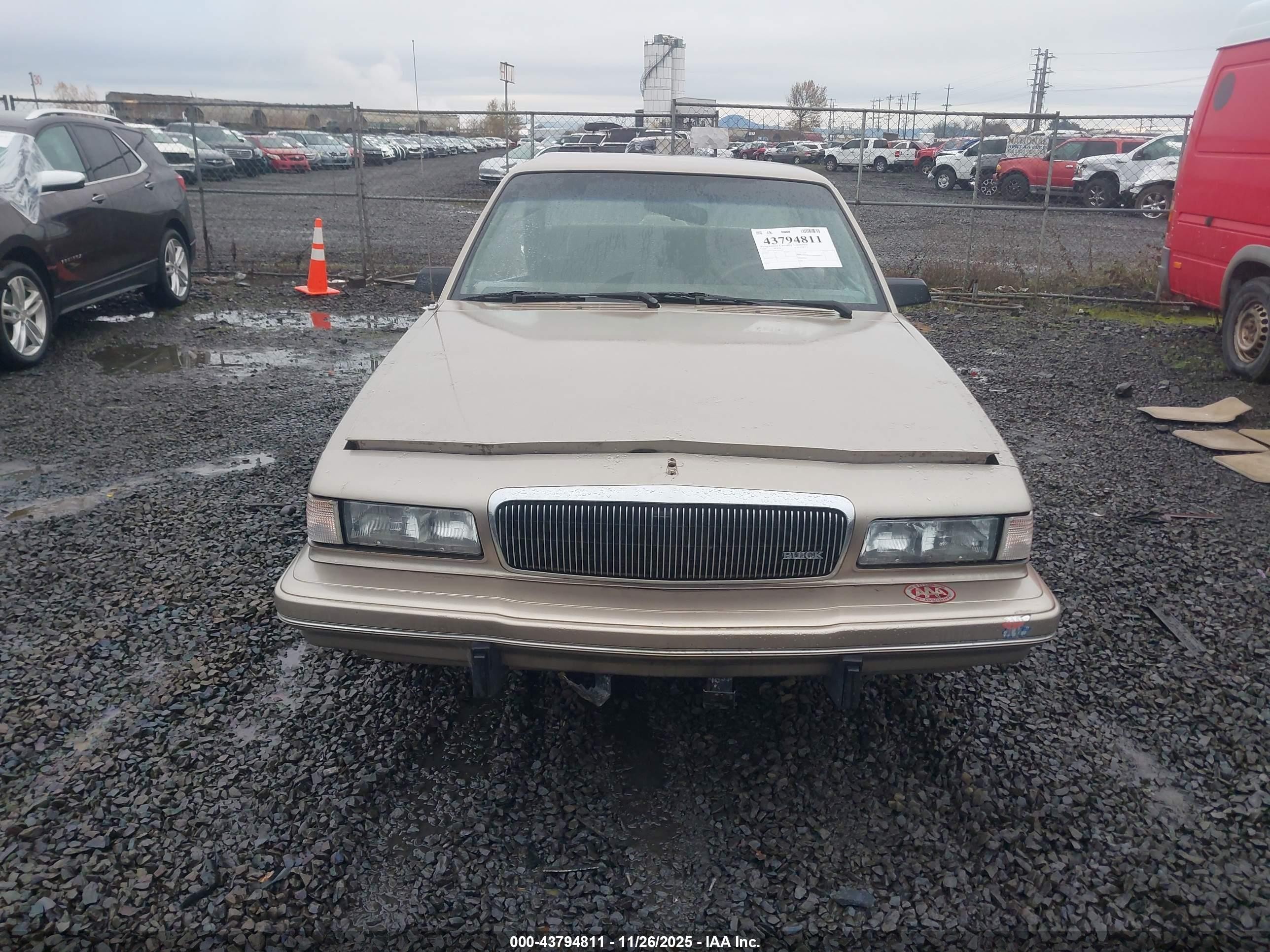 1996 Buick Century Special/custom/limited Brown vin: 1G4AG55M1T6412305