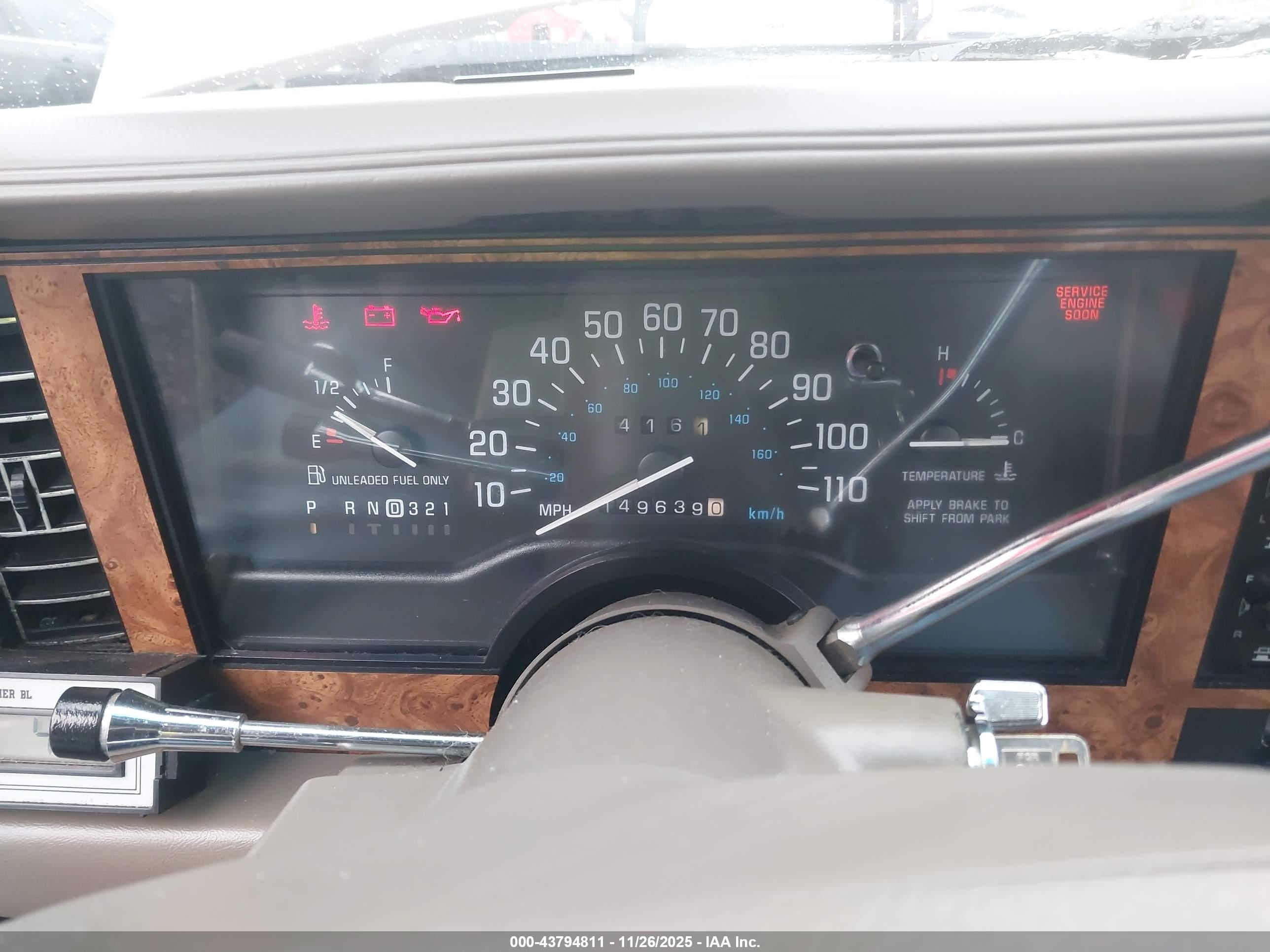 1996 Buick Century Special/custom/limited Brown vin: 1G4AG55M1T6412305