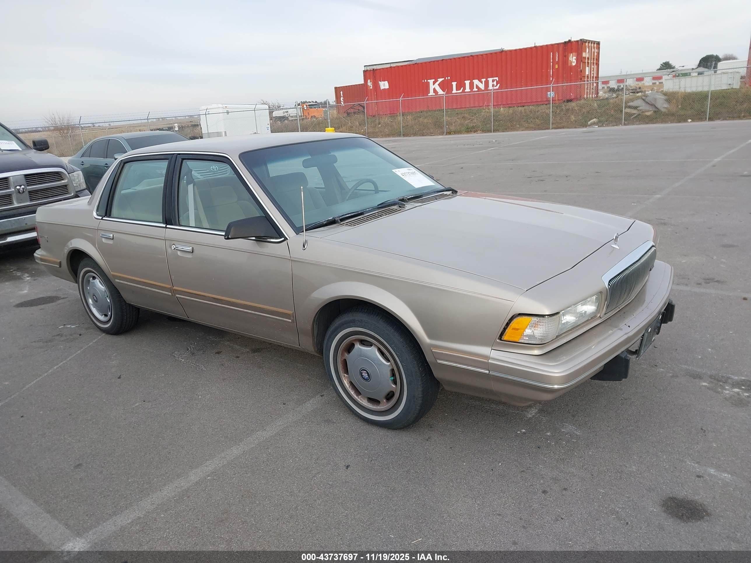 1996 Buick Century Special/custom/limited Beige vin: 1G4AG55M1T6412935