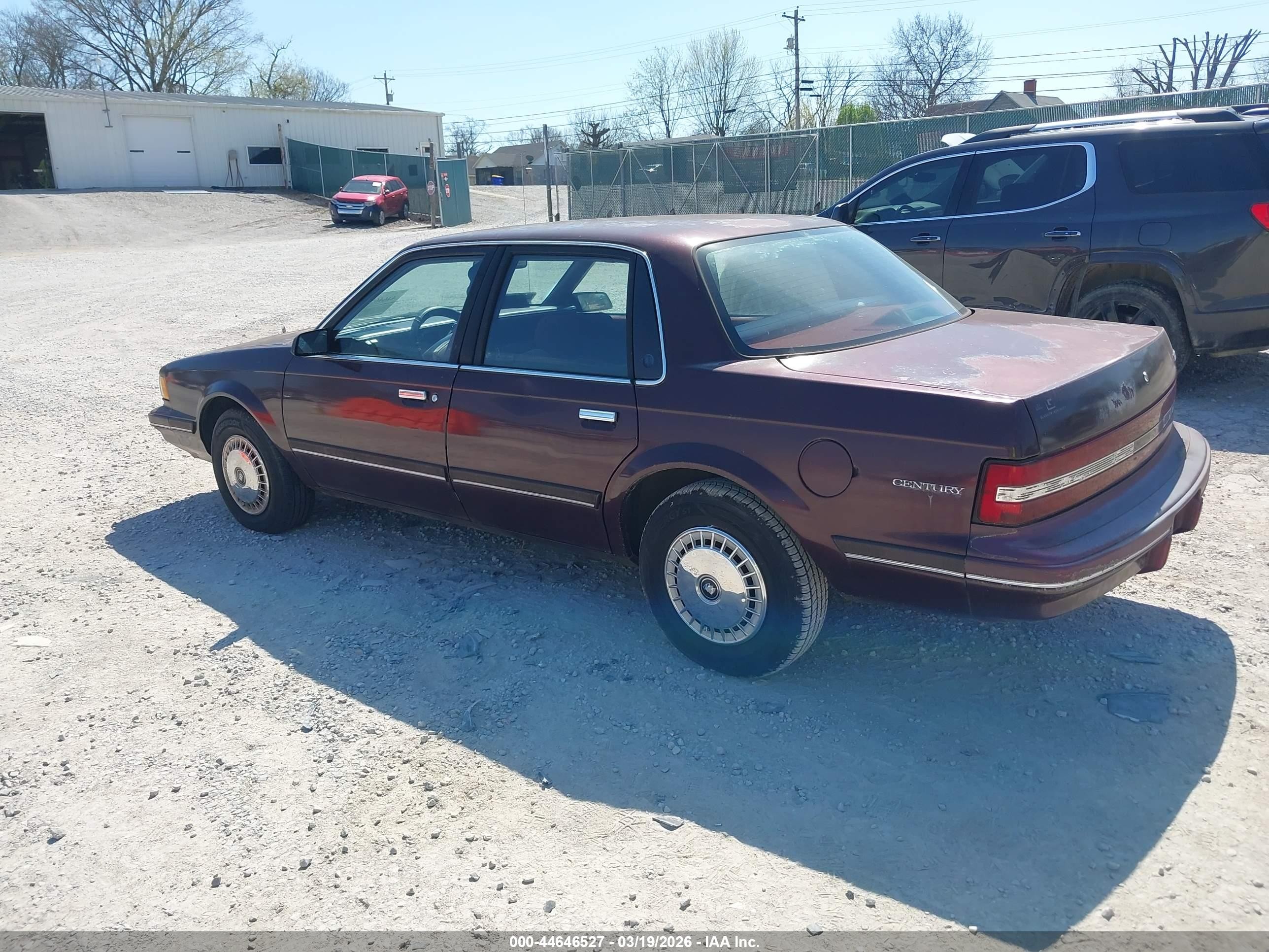 1996 Buick Century Special/custom/limited Burgundy vin: 1G4AG55M1T6451993