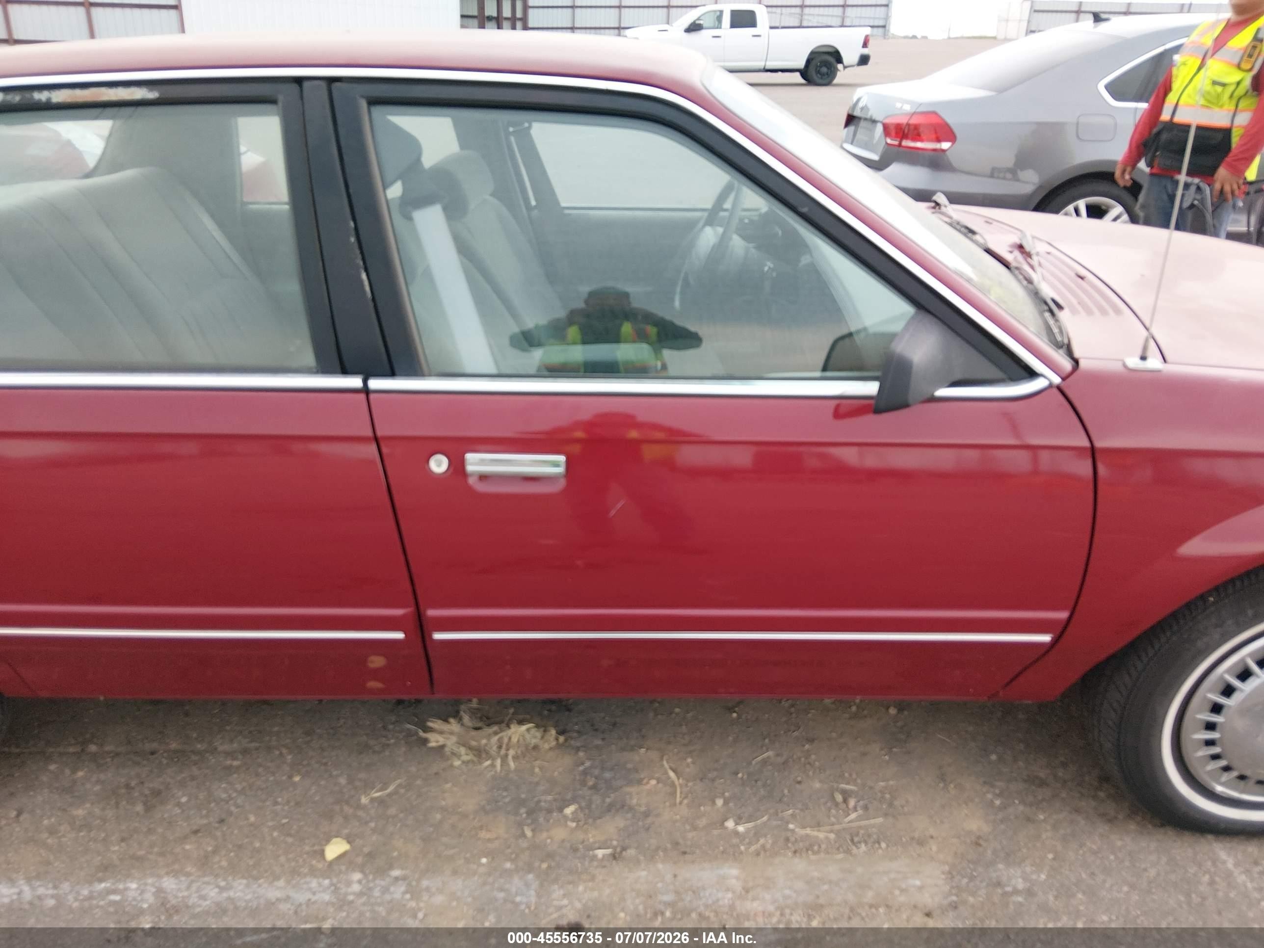 1996 Buick Century Special/custom/limited Red vin: 1G4AG55M2T6446236
