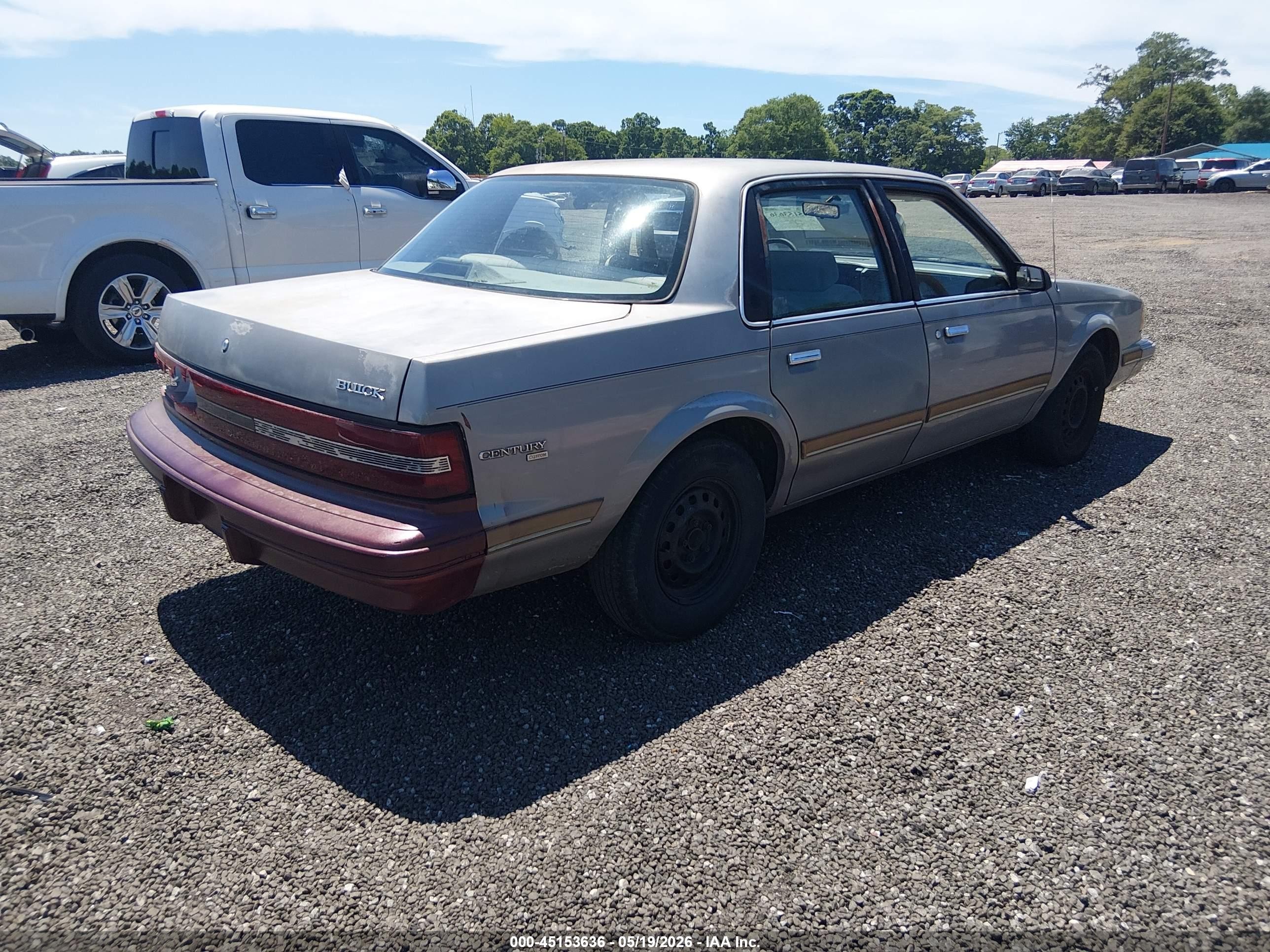 1996 Buick Century Special/custom/limited Silver vin: 1G4AG55M3T6440901