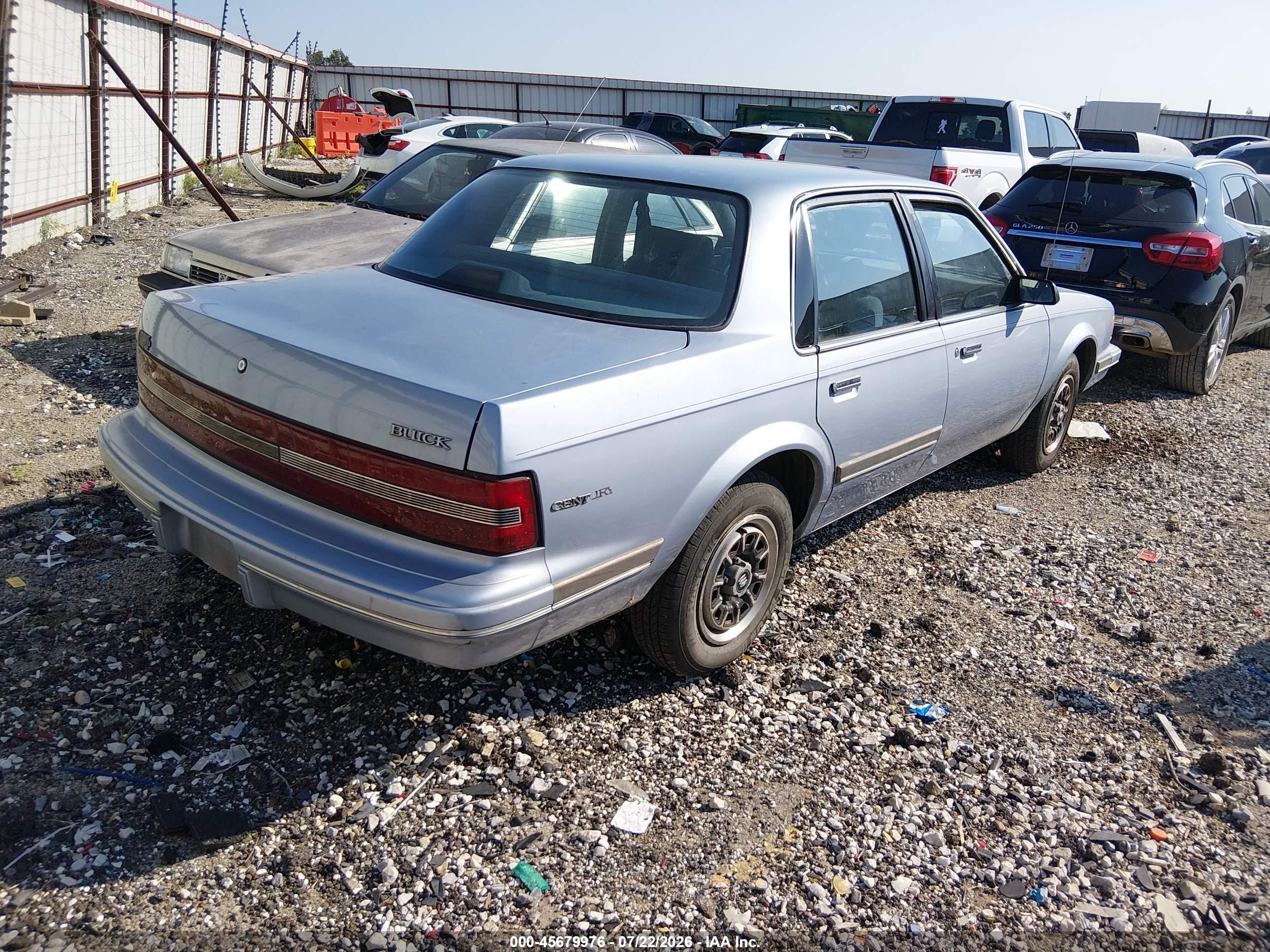 1995 Buick Century Special Blue vin: 1G4AG55M7S6412419