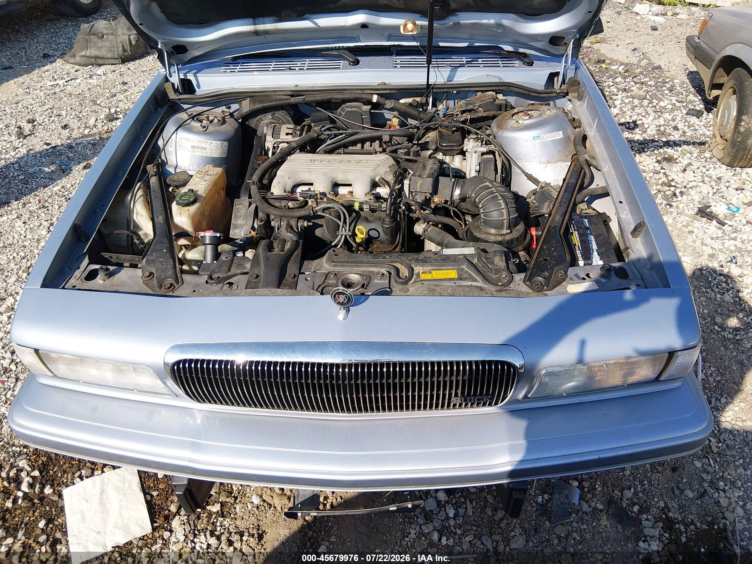 1995 Buick Century Special Blue vin: 1G4AG55M7S6412419