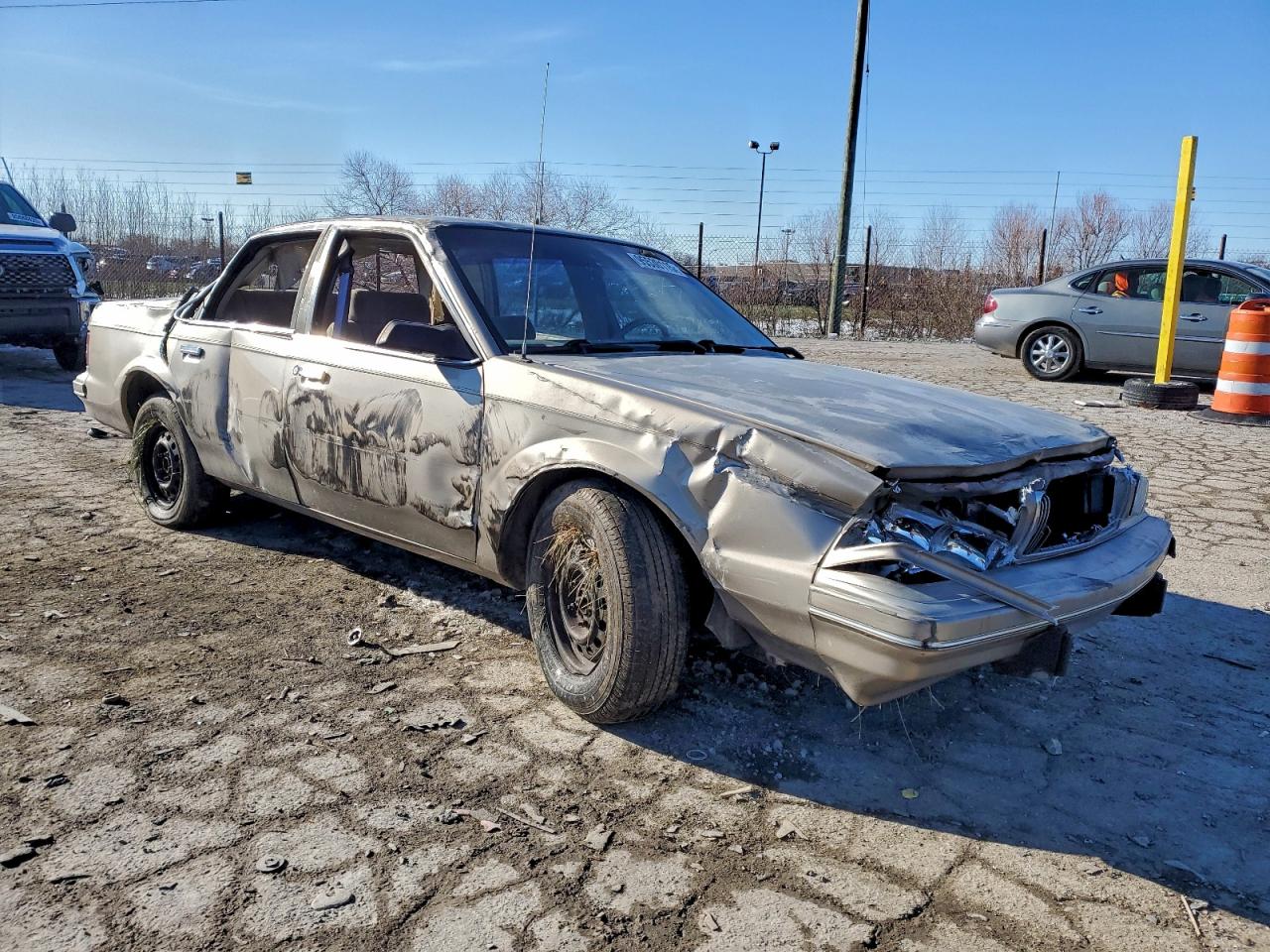 1996 Buick Century Special Желто-коричневый vin: 1G4AG55M8T6492993