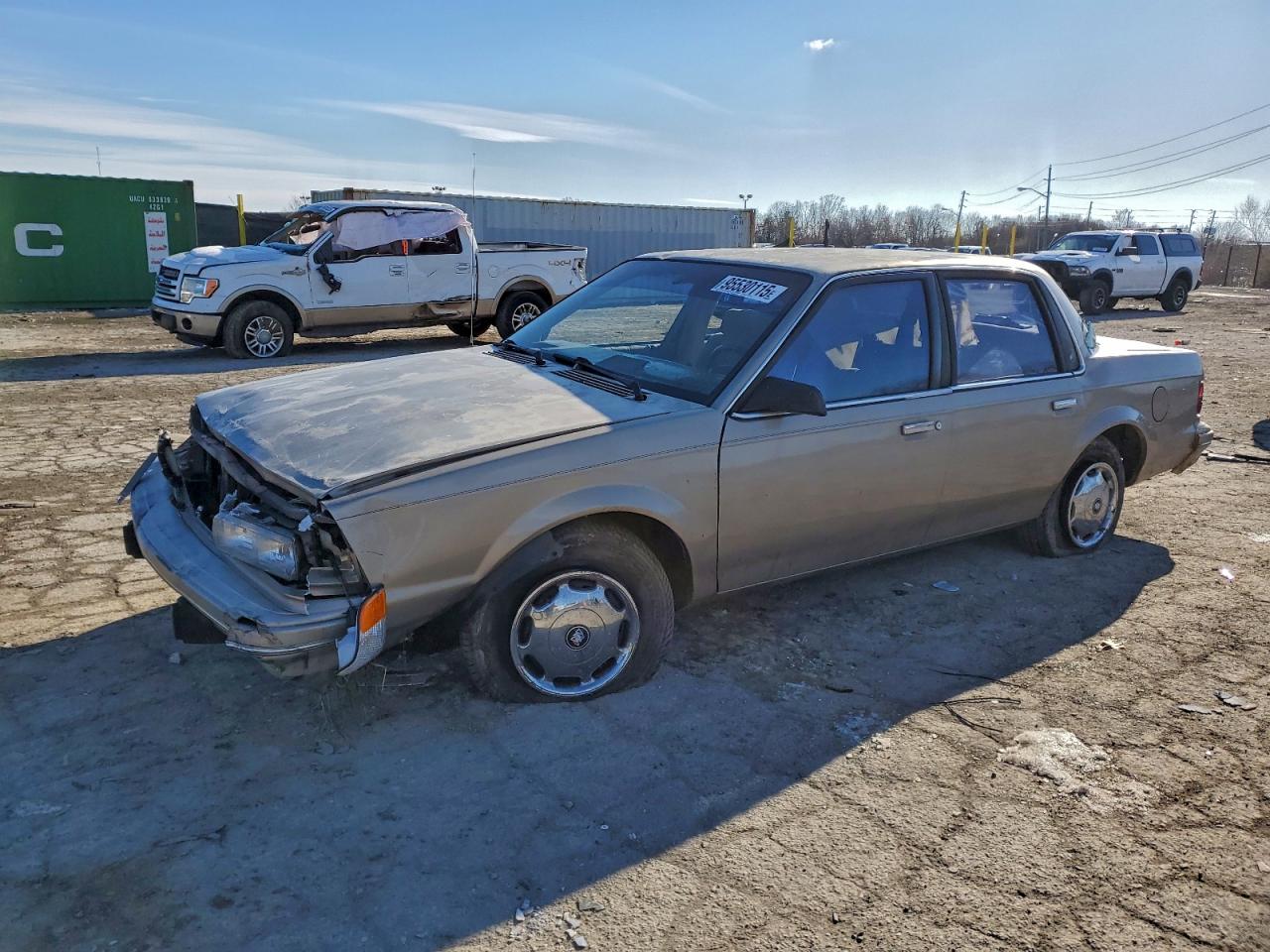 1996 Buick Century Special Желто-коричневый vin: 1G4AG55M8T6492993