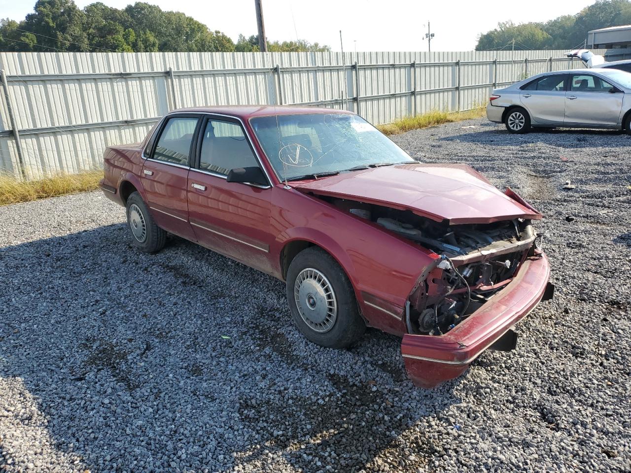 1996 Buick Century Special Red vin: 1G4AG55M9T6431961
