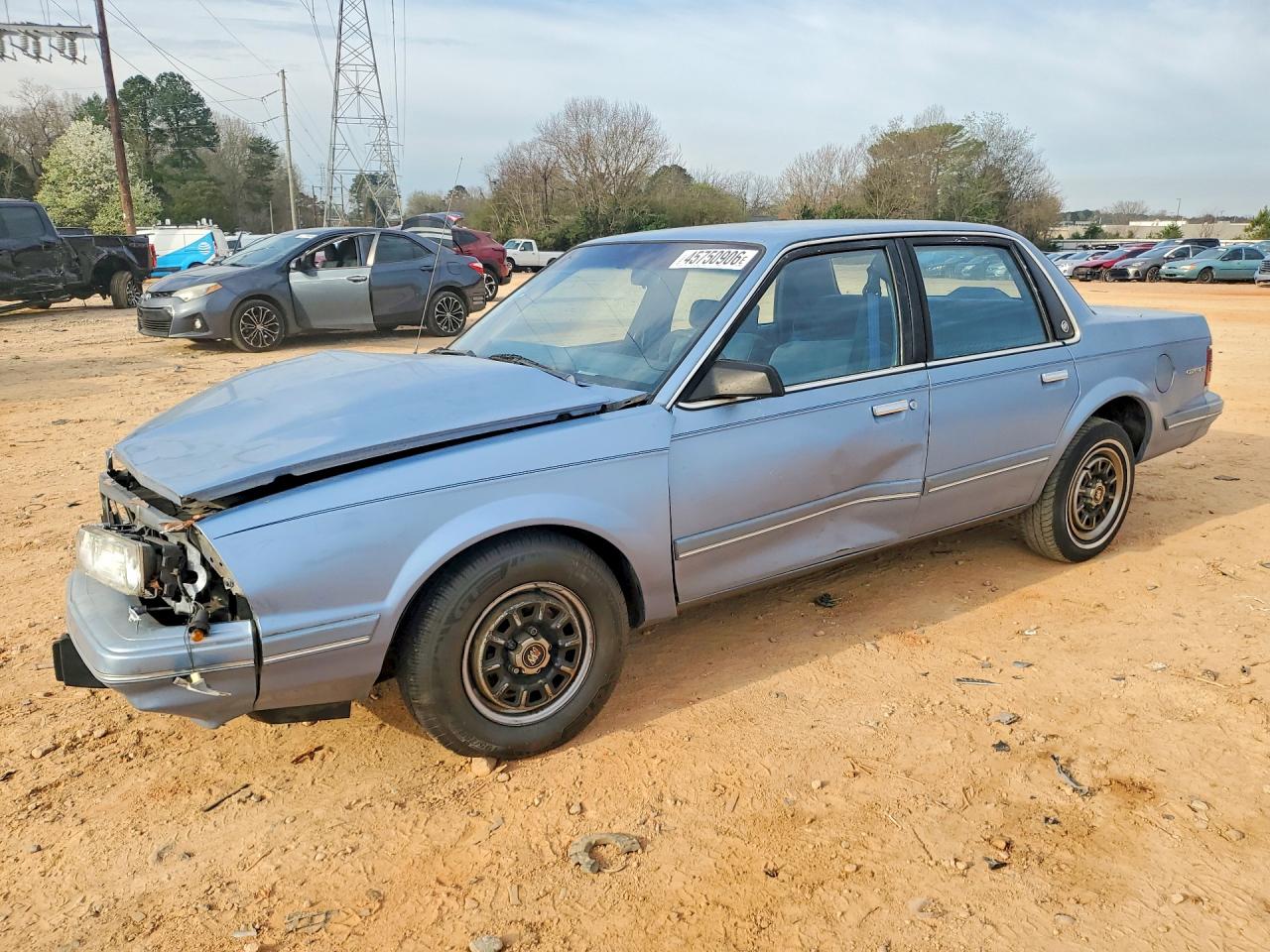 1993 Buick Century Special Синий vin: 1G4AG55N3P6489286