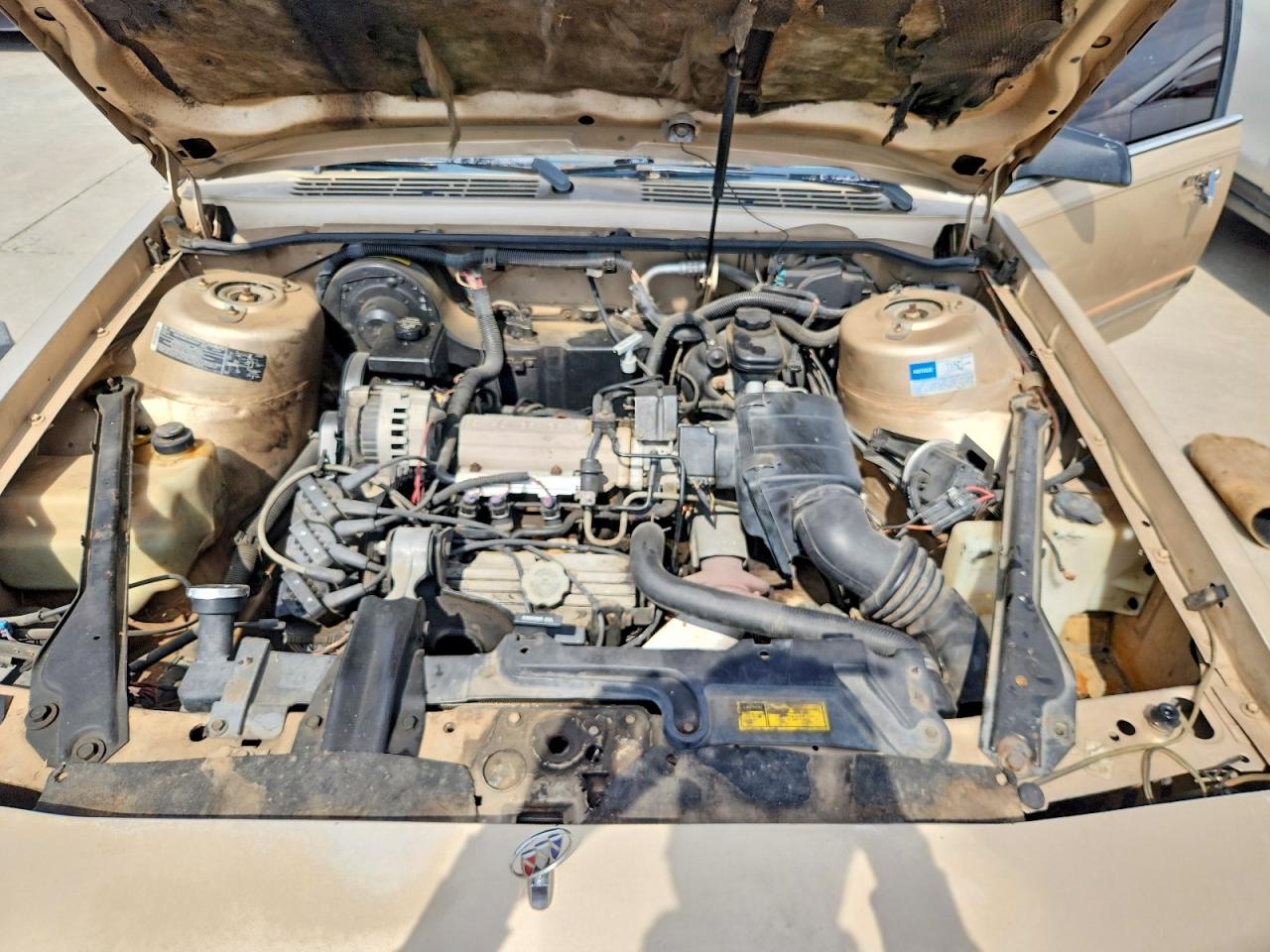 1993 Buick Century Special Gold vin: 1G4AG55NXP6490922