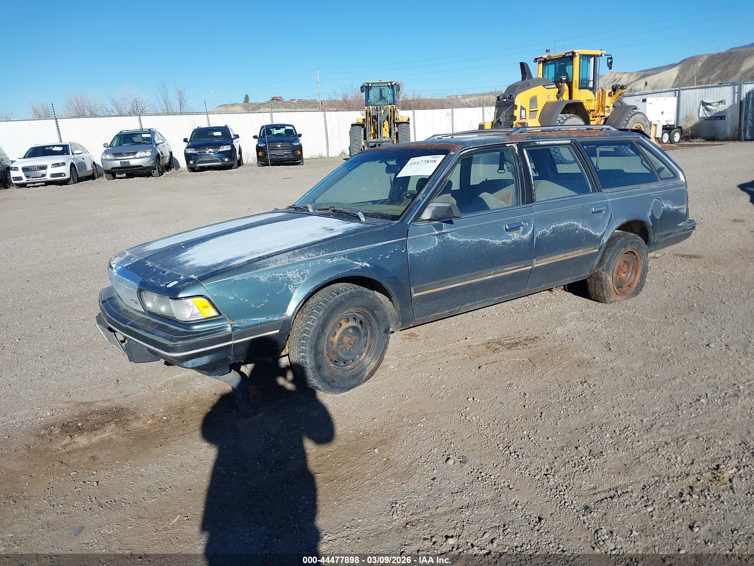 1993 Buick Century Special Blue vin: 1G4AG85N7P6425818