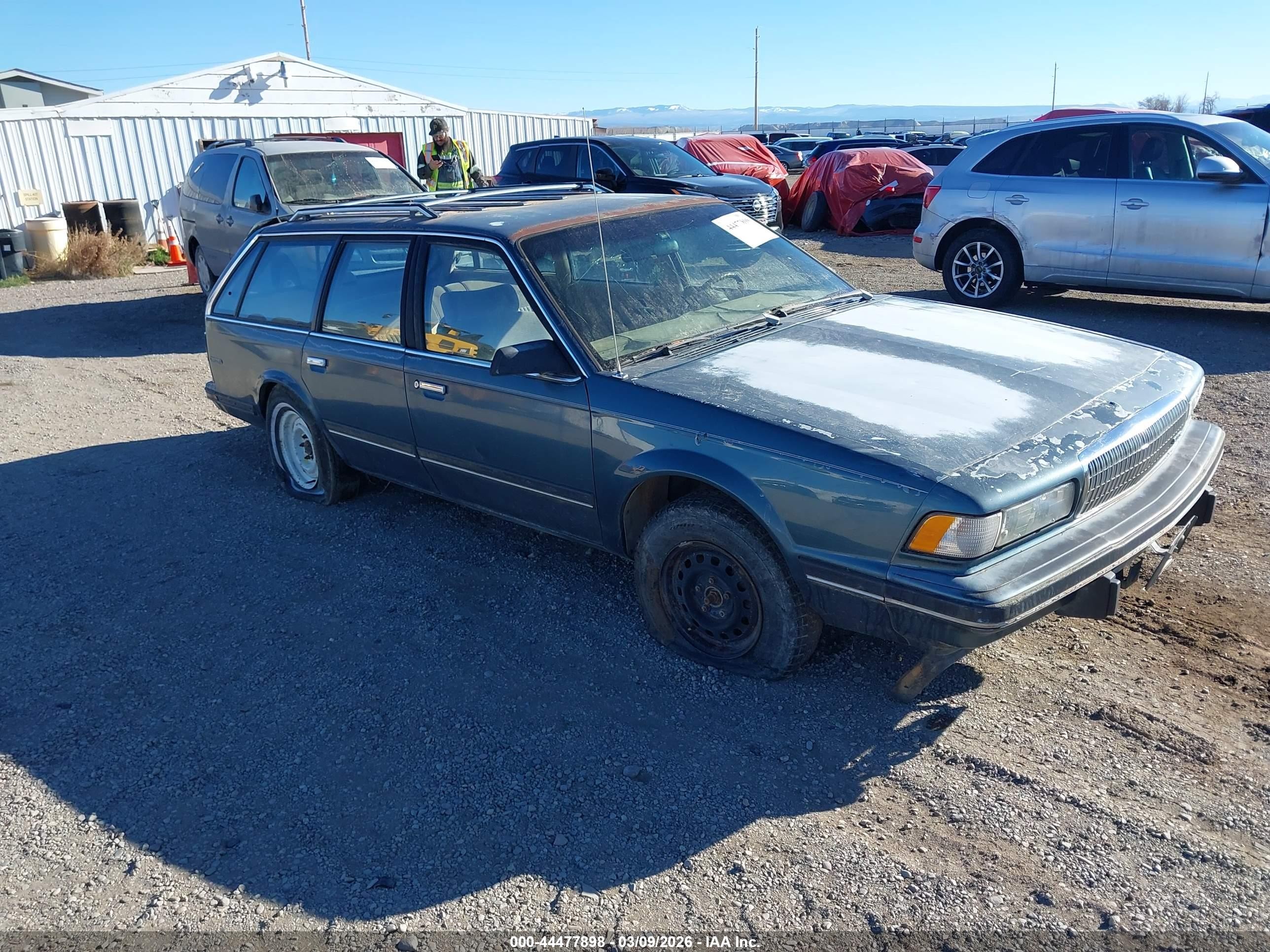 1993 Buick Century Special Синий vin: 1G4AG85N7P6425818