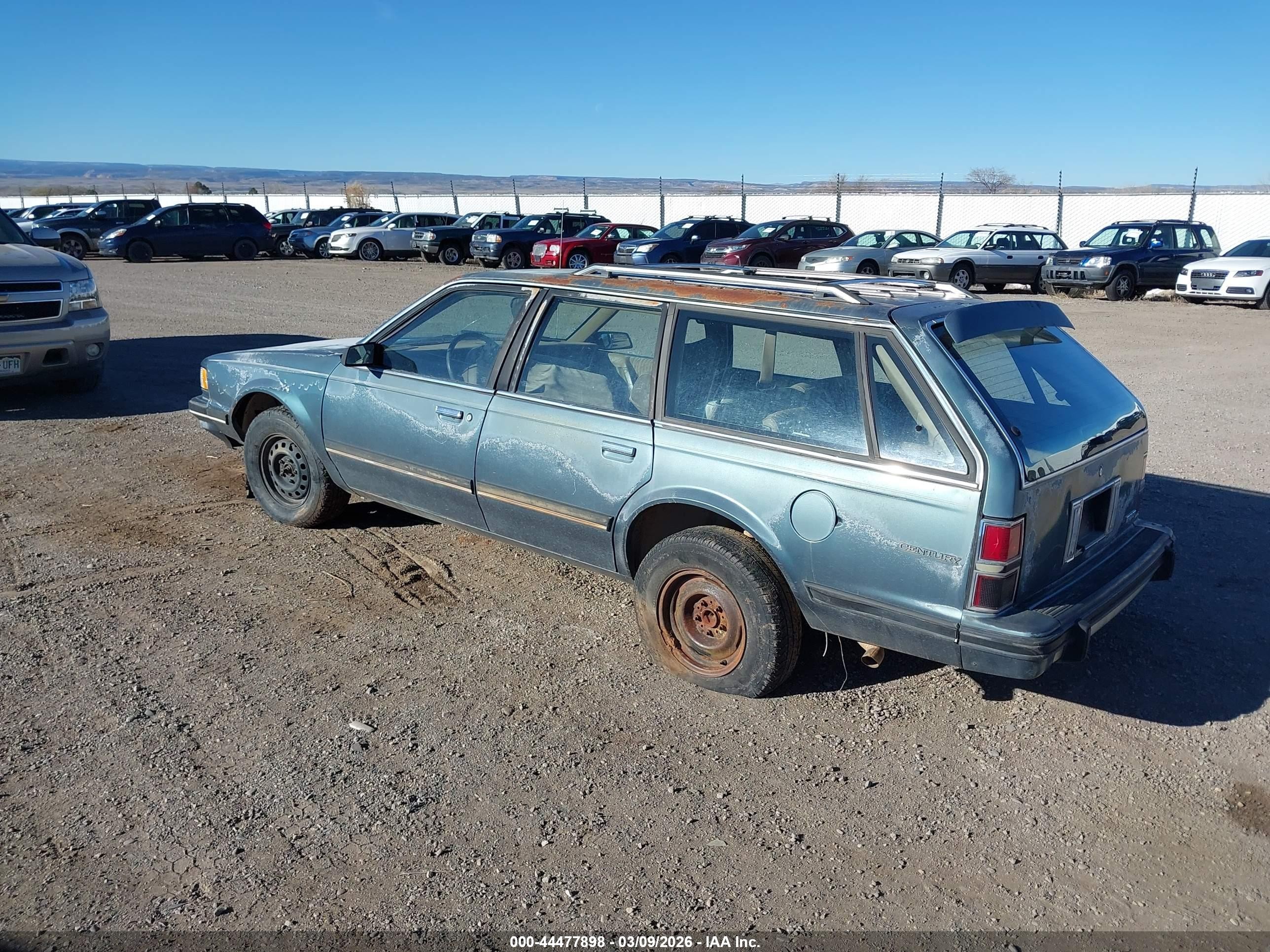1993 Buick Century Special Blue vin: 1G4AG85N7P6425818