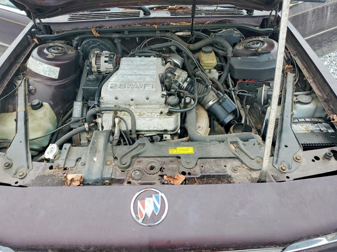 1987 Buick Century Custom Brown vin: 1G4AH51W9HT468537