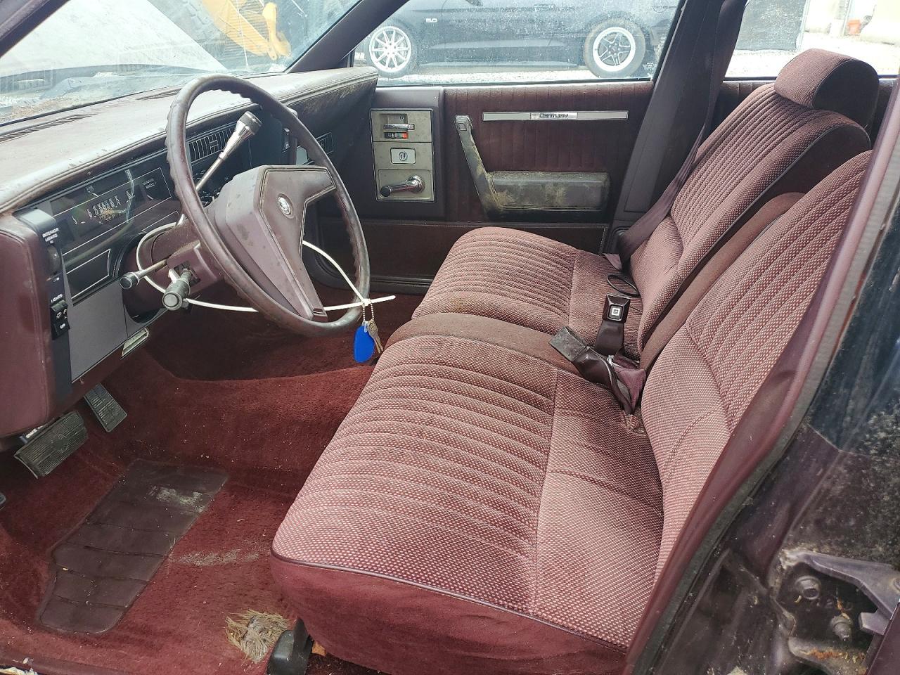 1987 Buick Century Custom Brown vin: 1G4AH51W9HT468537