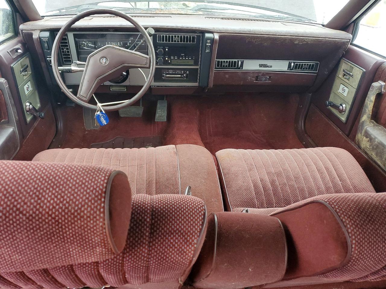 1987 Buick Century Custom Brown vin: 1G4AH51W9HT468537