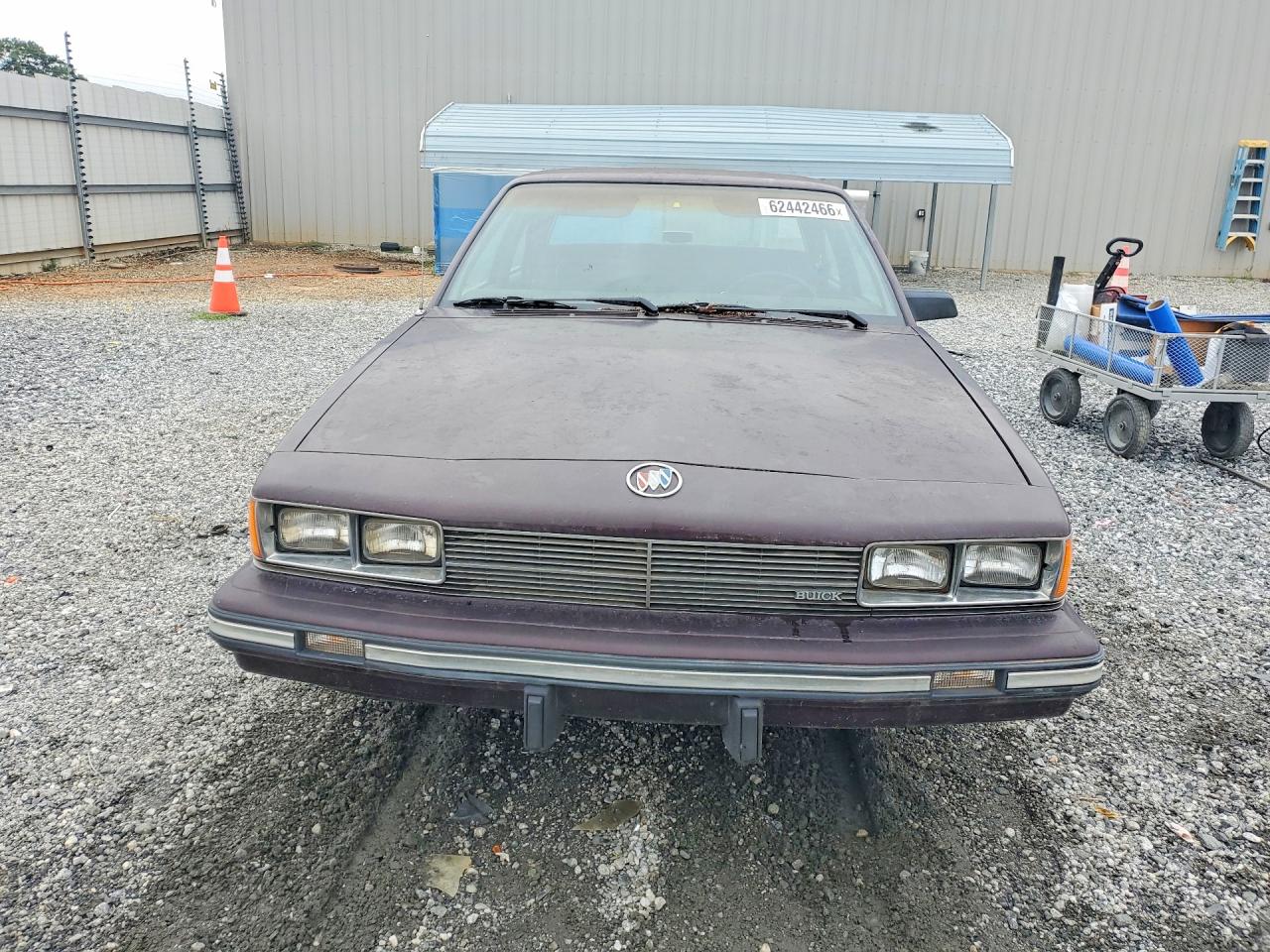 1987 Buick Century Custom Brown vin: 1G4AH51W9HT468537