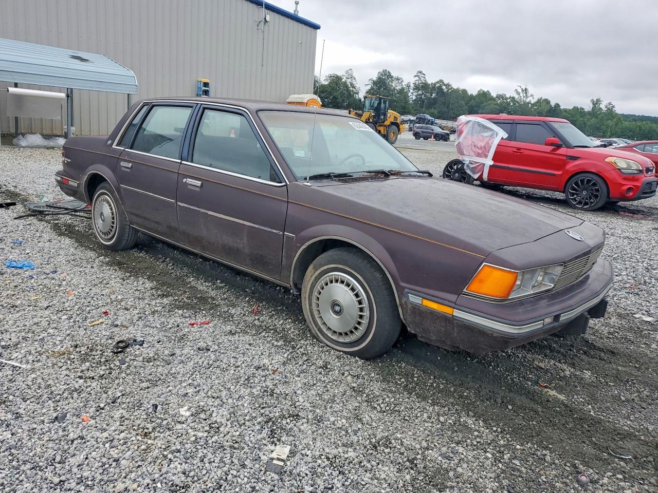 1987 Buick Century Custom Brown vin: 1G4AH51W9HT468537