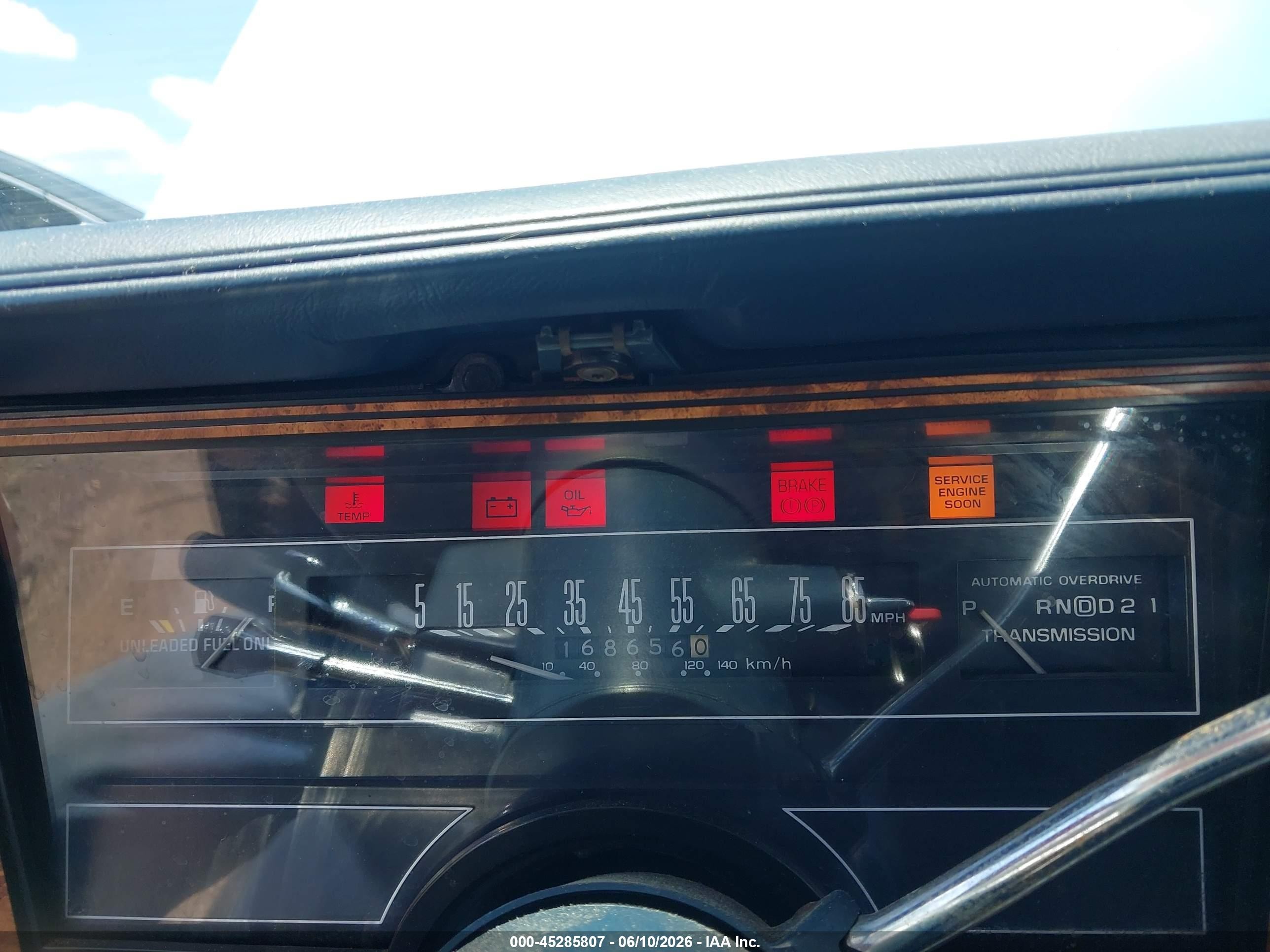 1989 Buick Century Custom Синий vin: 1G4AH81NXKG403754
