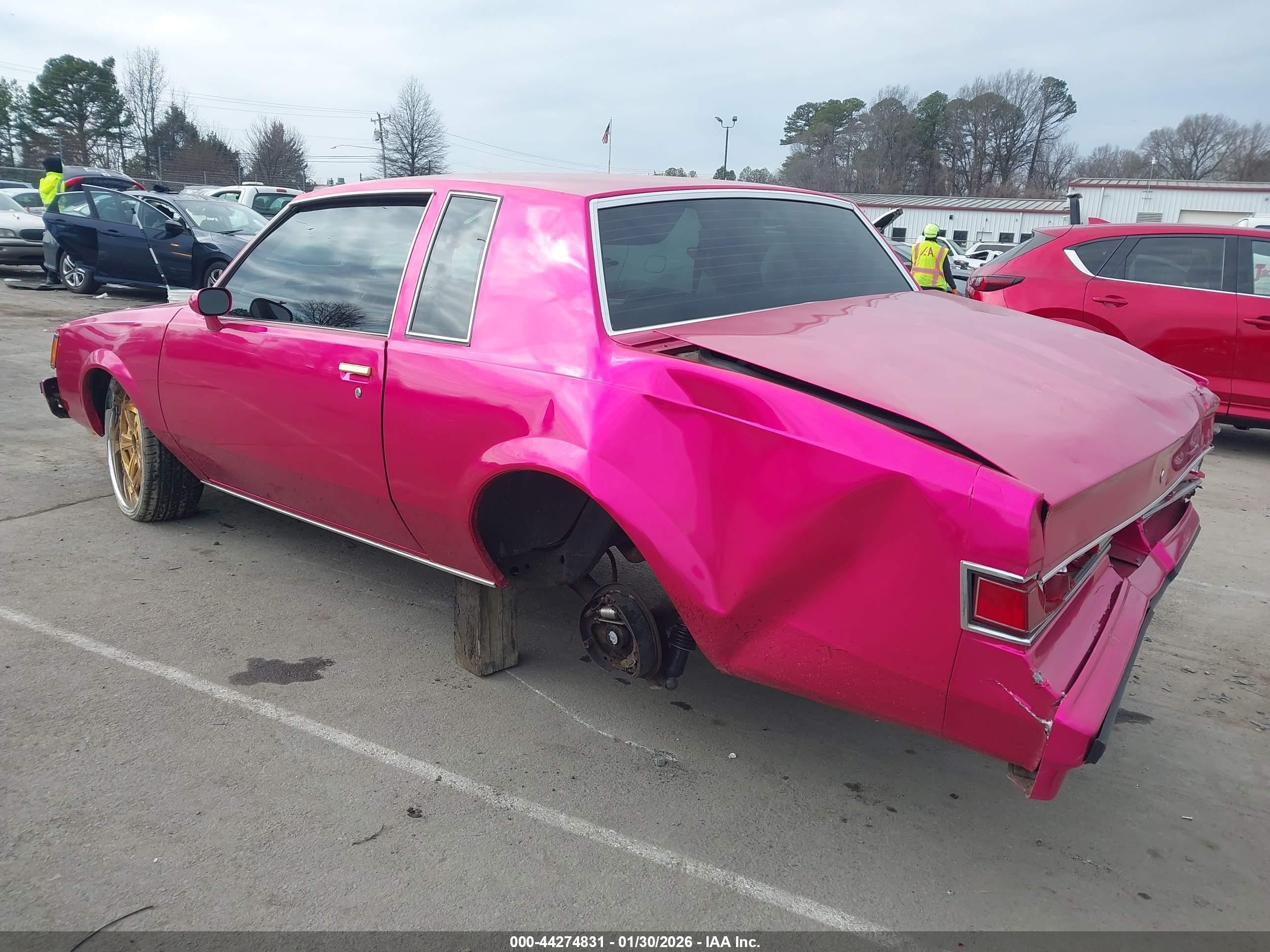 1981 Buick Regal   Pink vin: 1G4AJ47A5BK160465