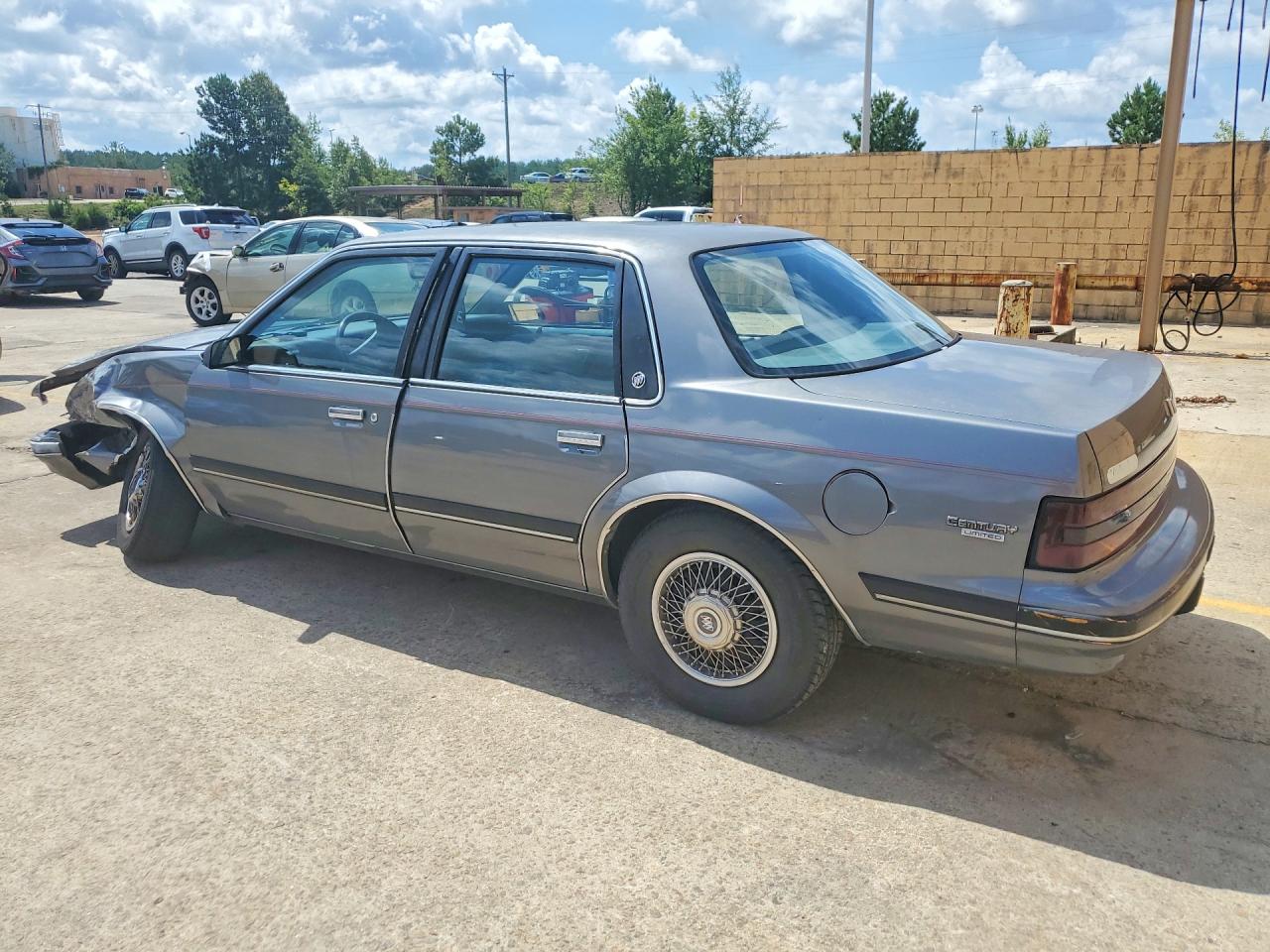 1989 Buick Century Limited Gray vin: 1G4AL51N9K6444623
