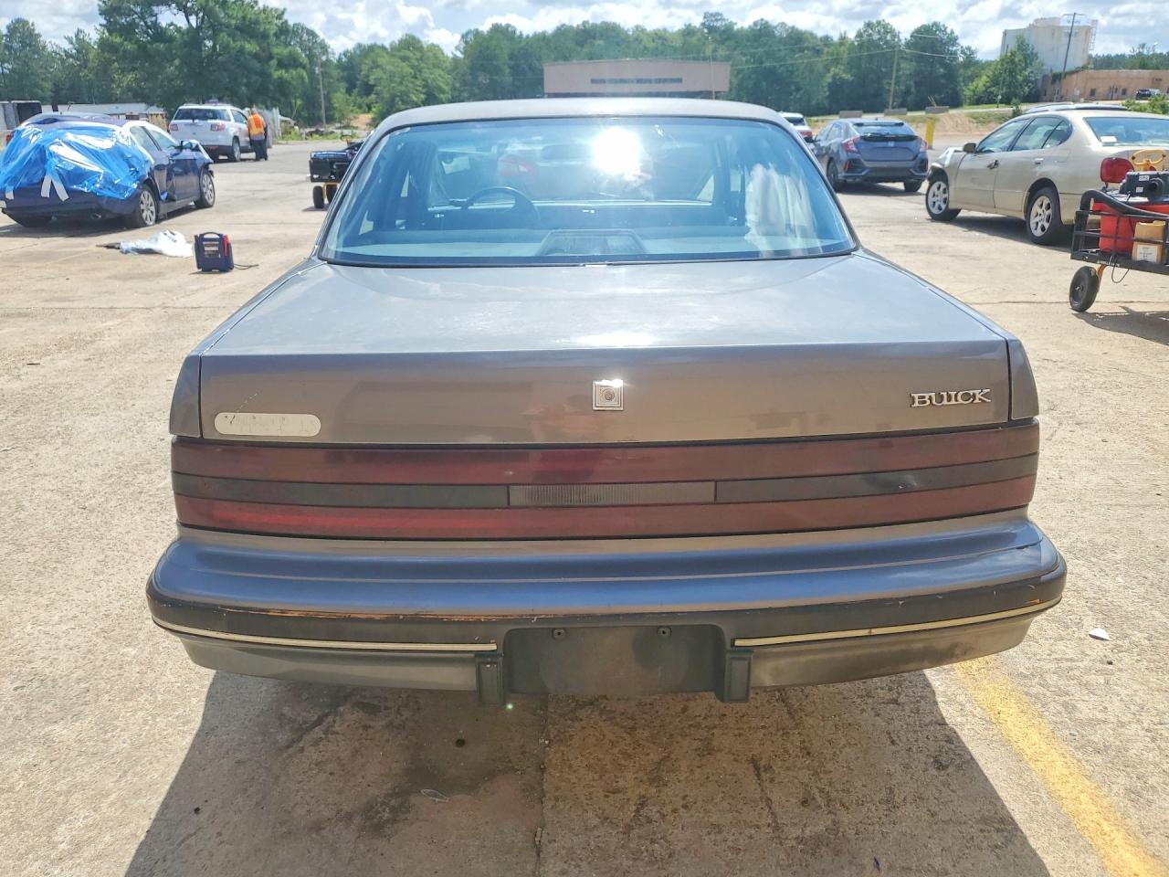 1989 Buick Century Limited Gray vin: 1G4AL51N9K6444623