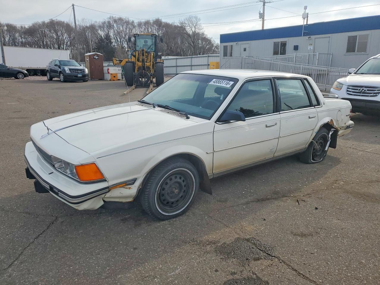 1988 Buick Century Limited White vin: 1G4AL51WXJT435907