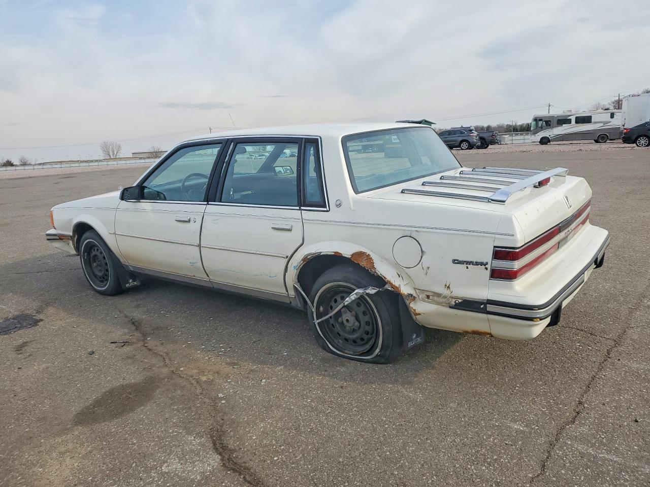 1988 Buick Century Limited White vin: 1G4AL51WXJT435907