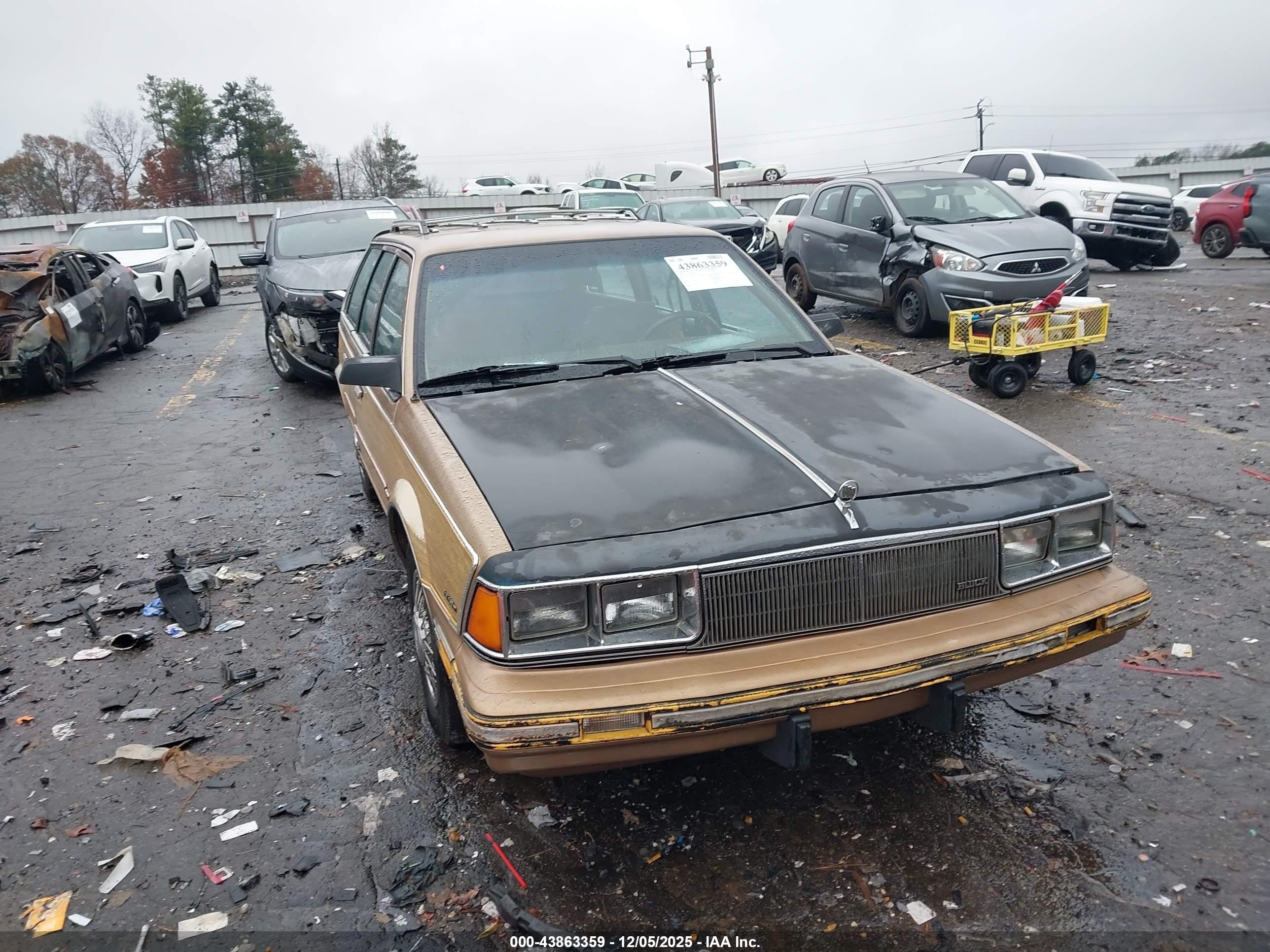 1988 Buick Century Estate Brown vin: 1G4AL8132J6415656