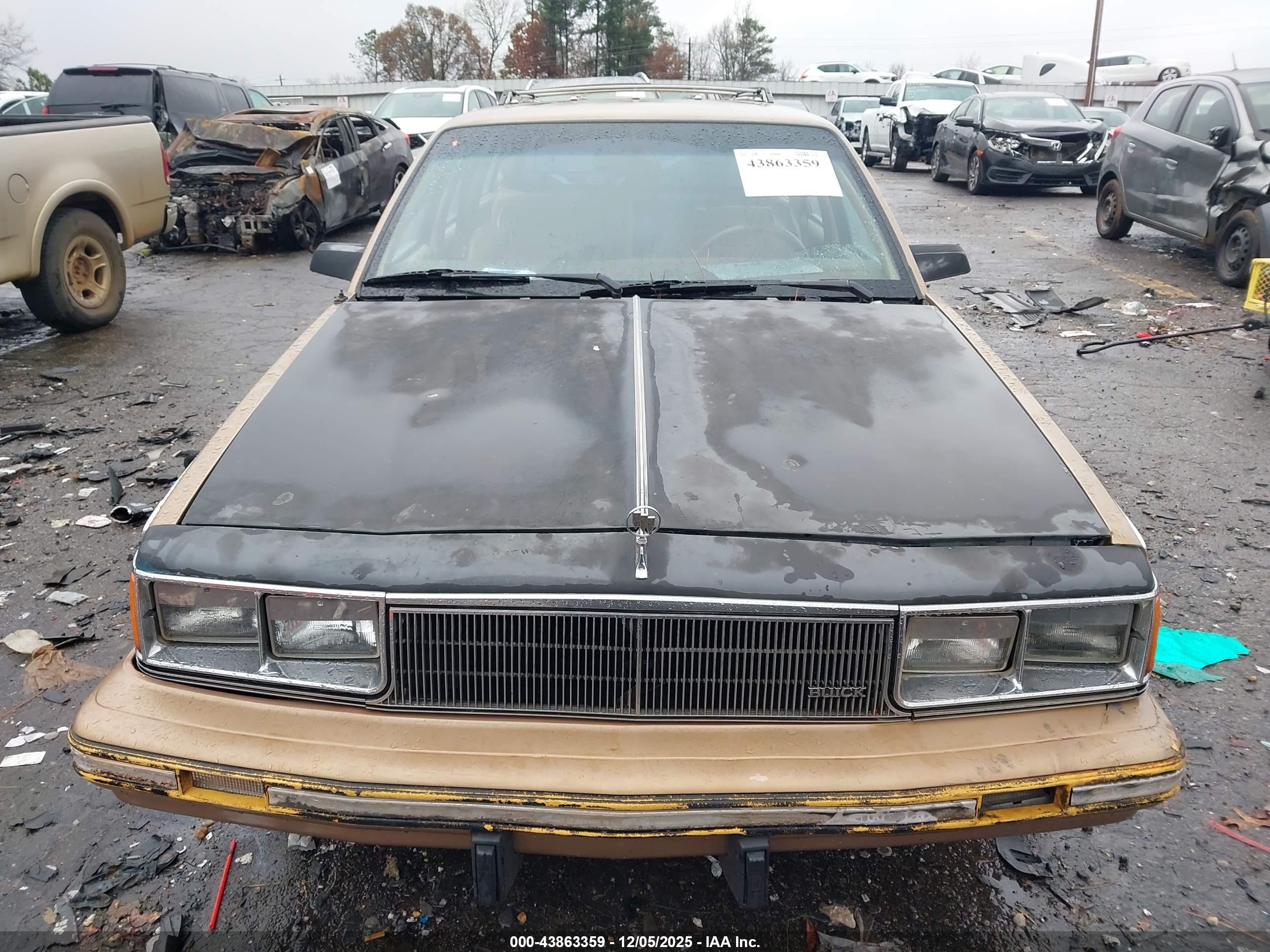1988 Buick Century Estate Brown vin: 1G4AL8132J6415656