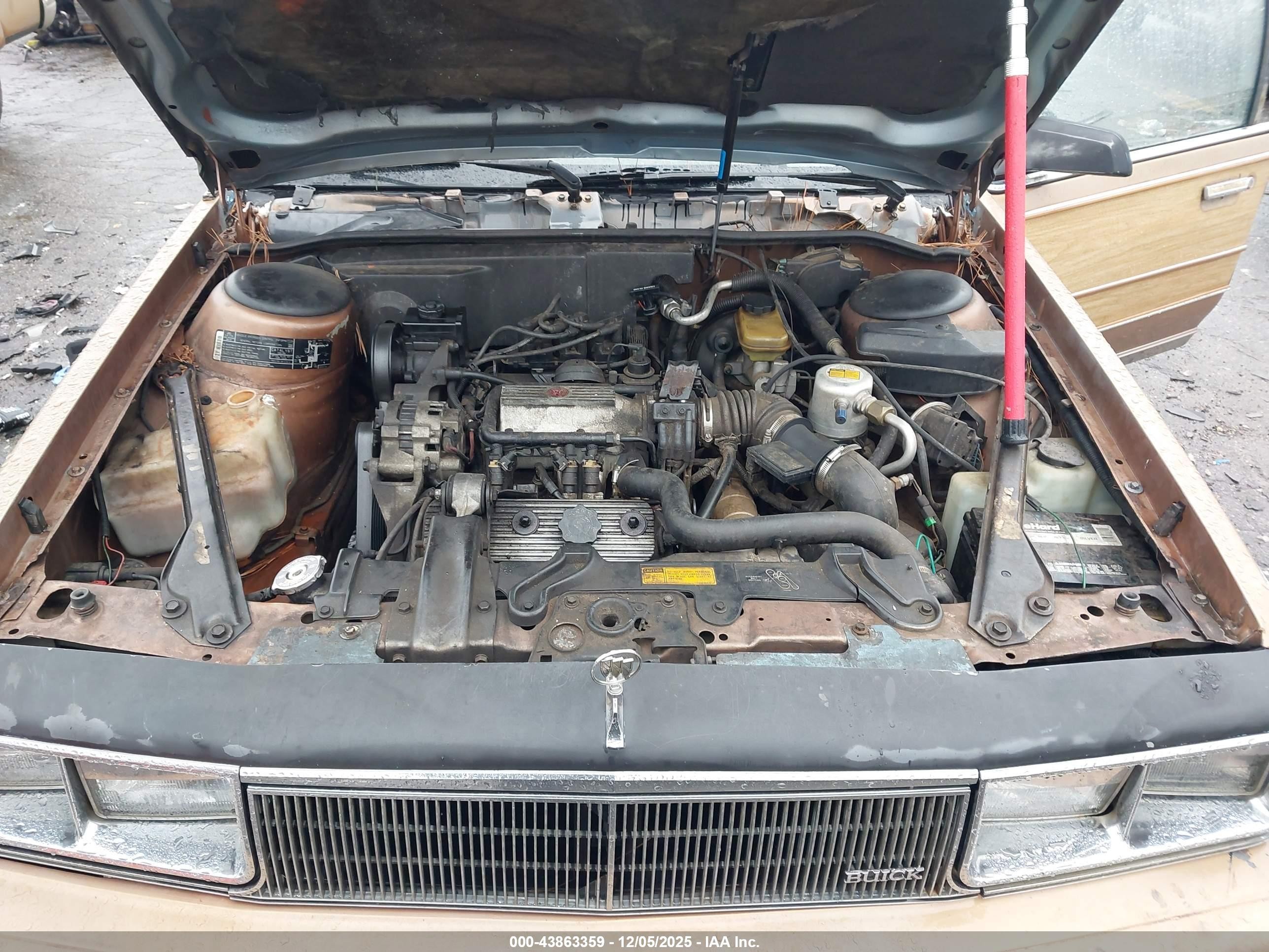 1988 Buick Century Estate Brown vin: 1G4AL8132J6415656