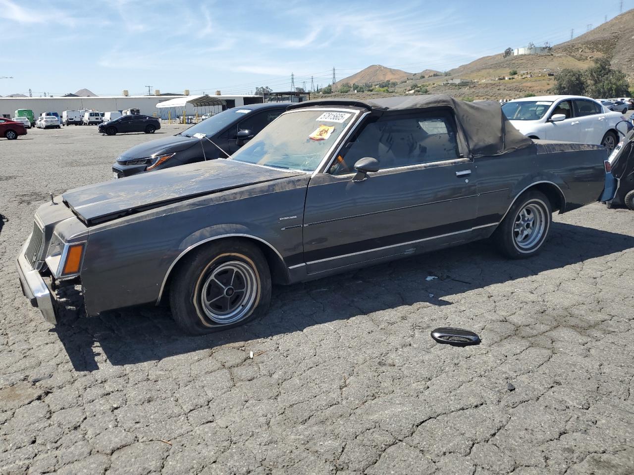 1981 Buick Regal Limited Gray vin: 1G4AM47AXBZ135334