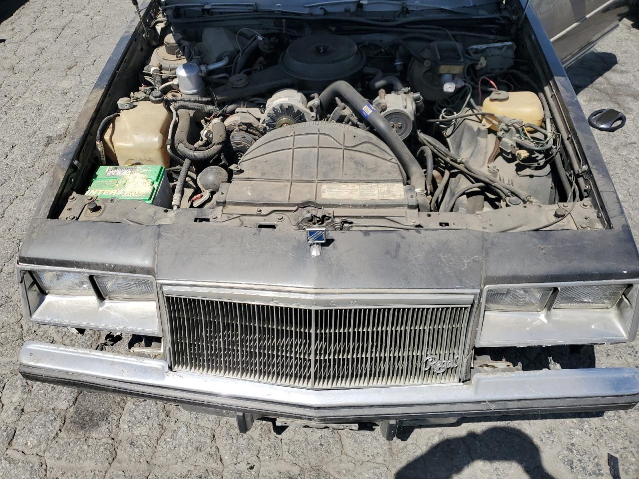 1981 Buick Regal Limited Gray vin: 1G4AM47AXBZ135334