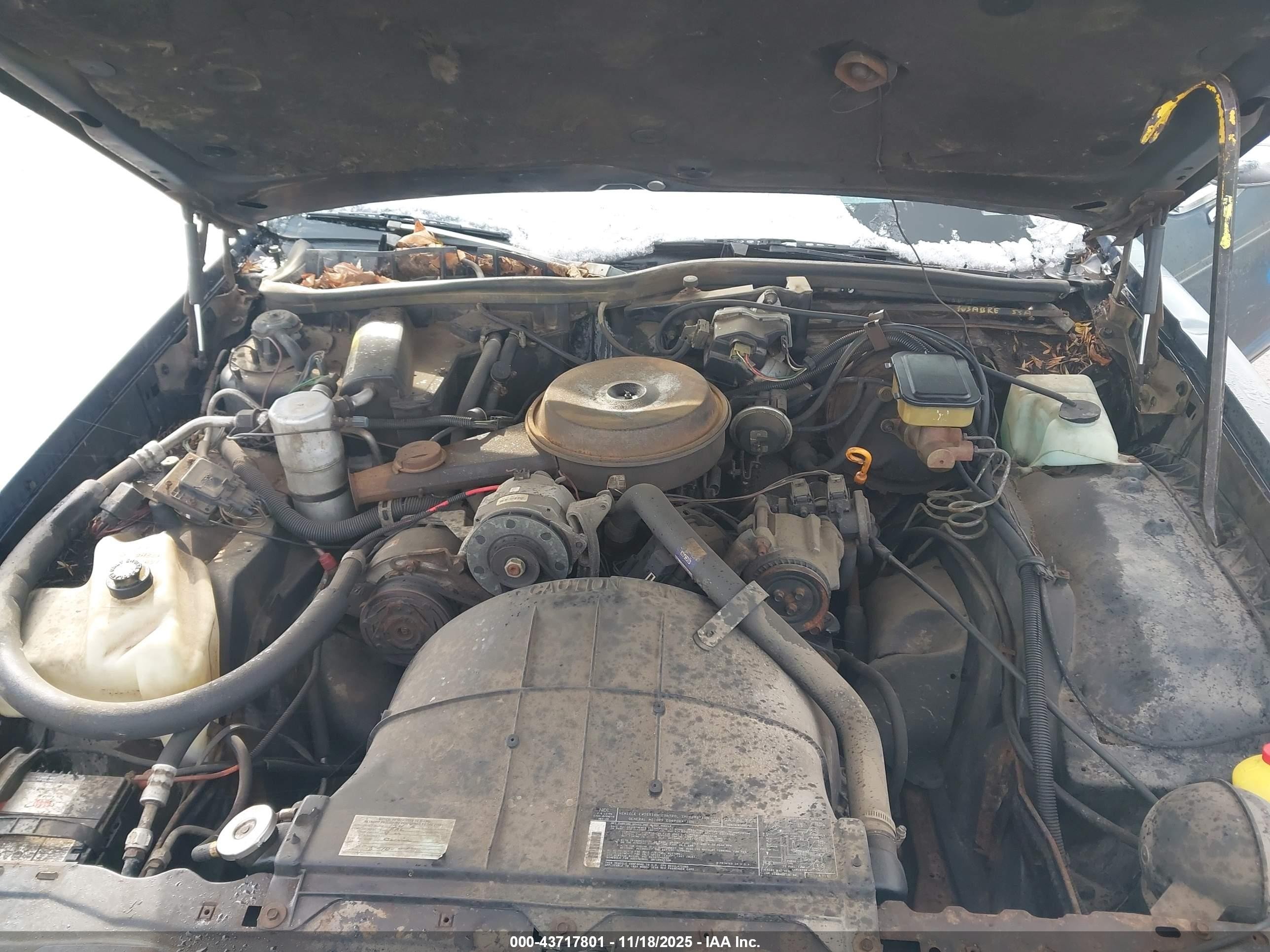 1984 Buick Lesabre Limited Blue vin: 1G4AP69AXEX451347