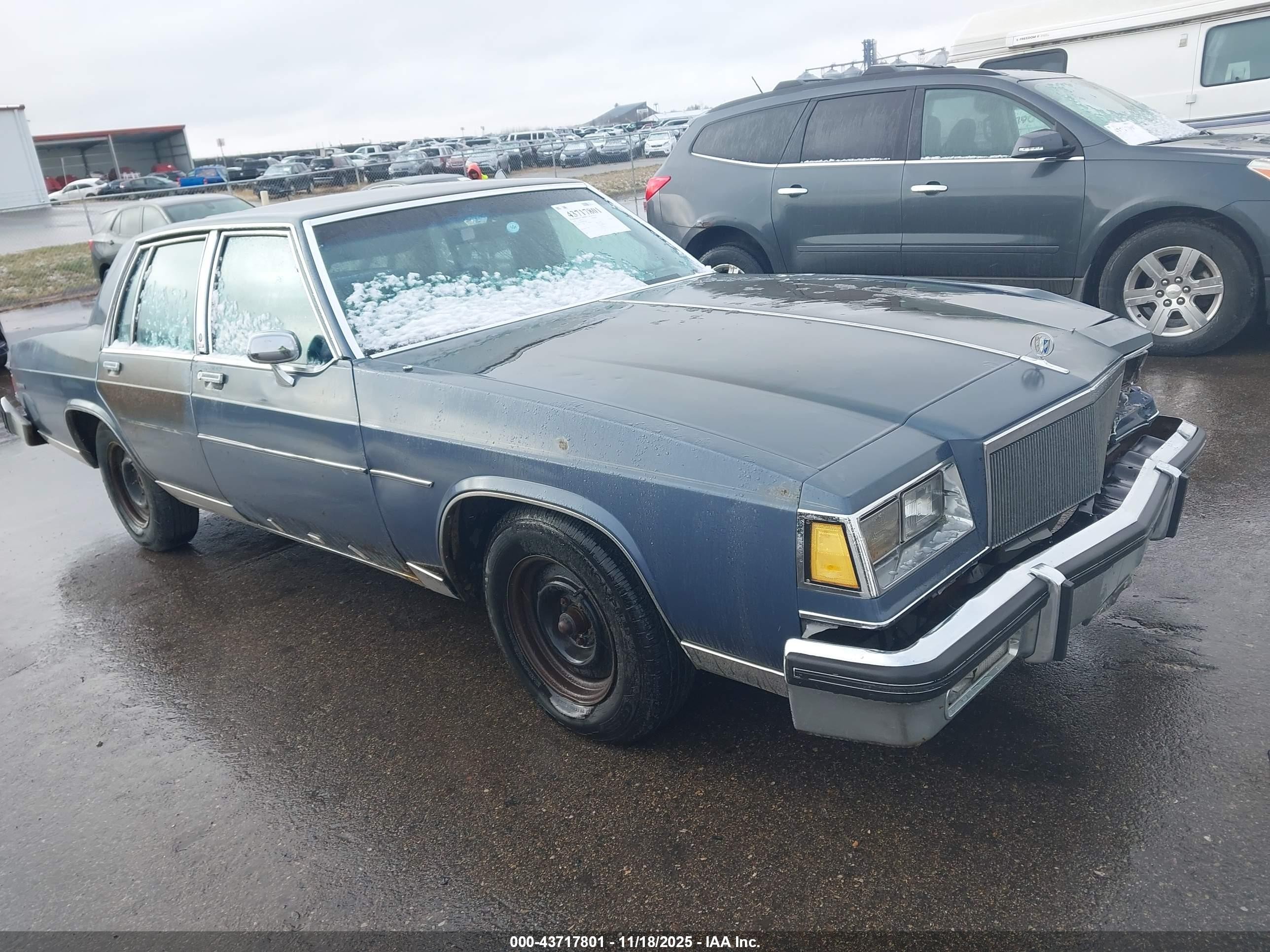 1984 Buick Lesabre Limited Blue vin: 1G4AP69AXEX451347