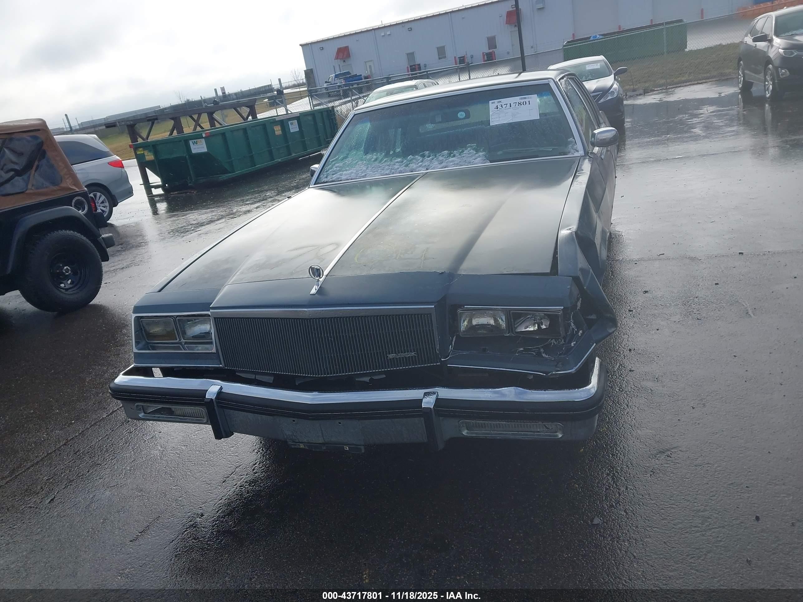 1984 Buick Lesabre Limited Blue vin: 1G4AP69AXEX451347