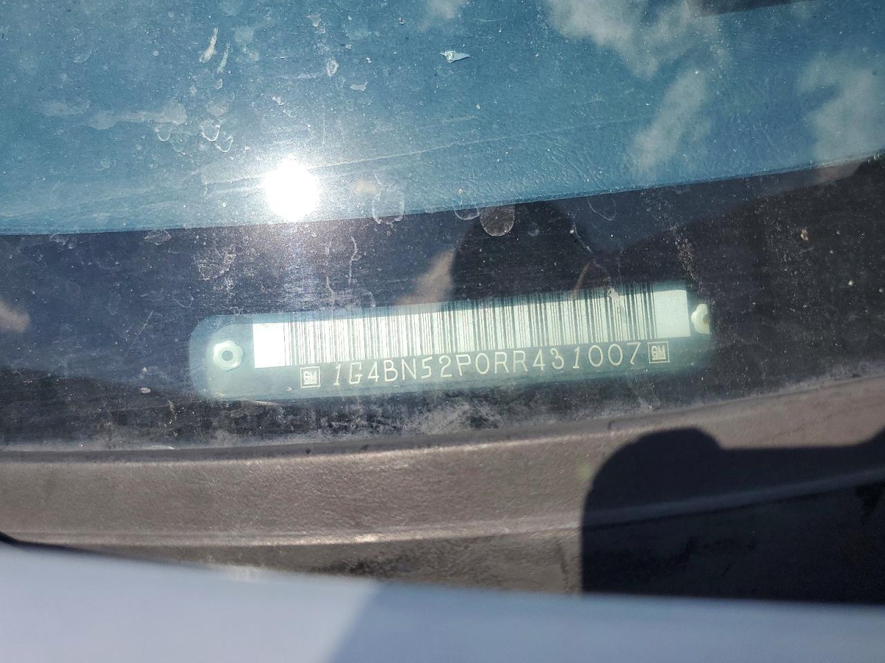 1994 Buick Roadmaster Blue vin: 1G4BN52P0RR431007
