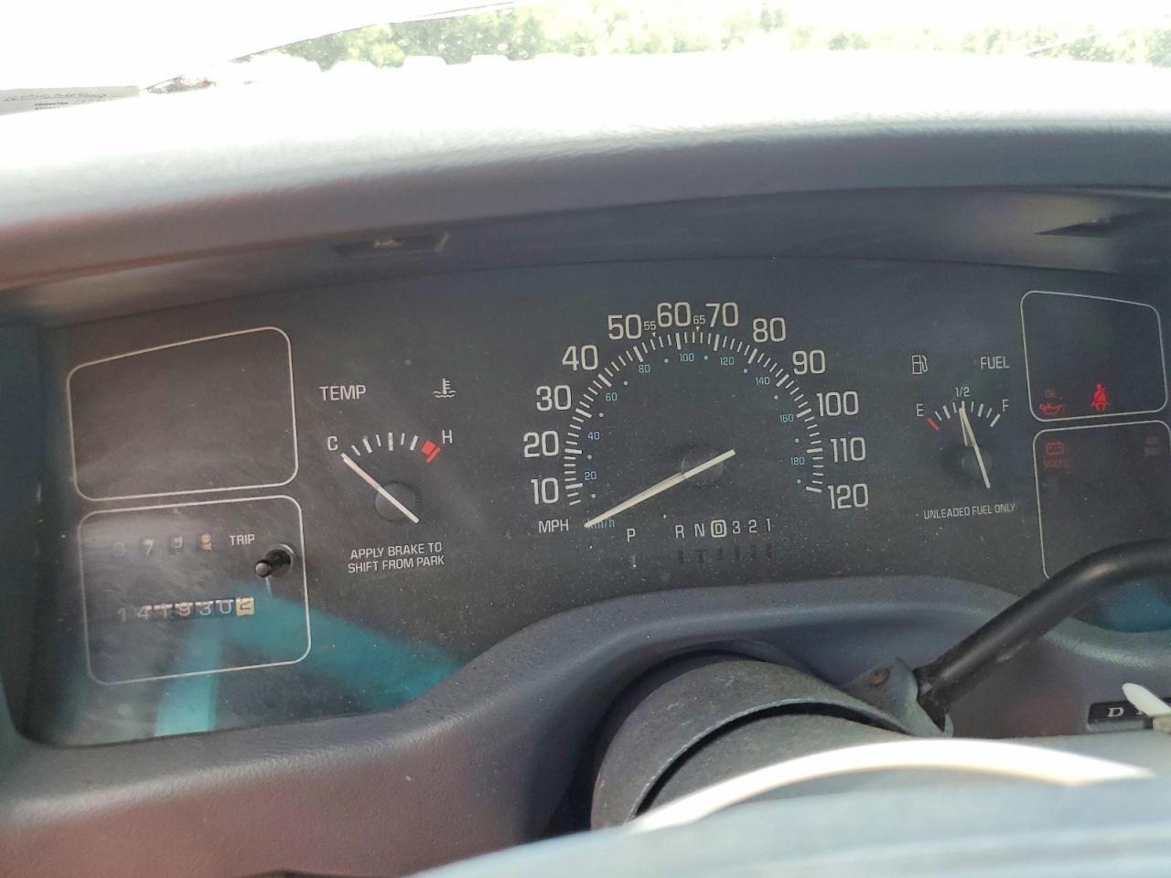 1994 Buick Roadmaster Blue vin: 1G4BN52P0RR431007