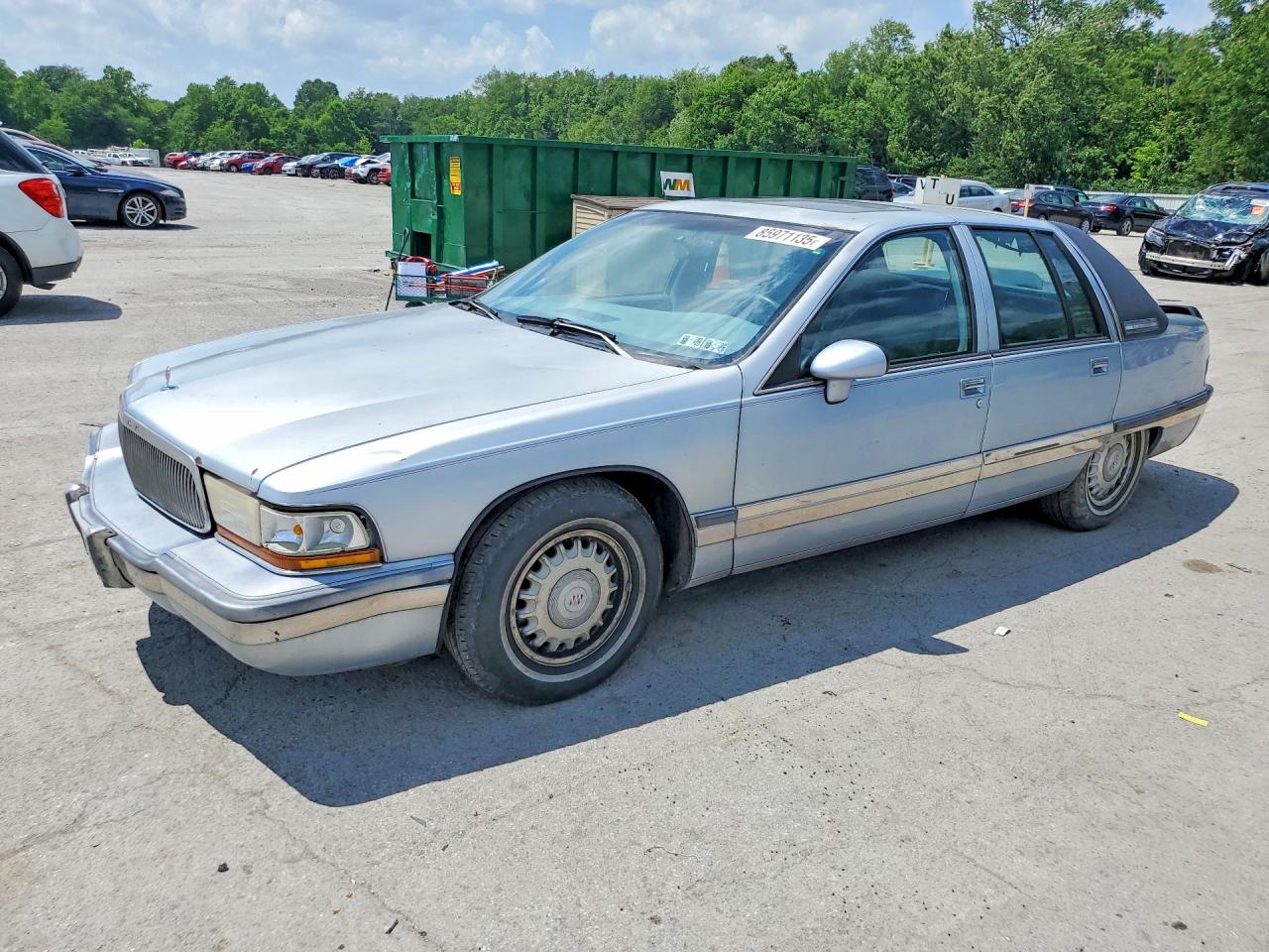 1994 Buick Roadmaster Blue vin: 1G4BN52P0RR431007