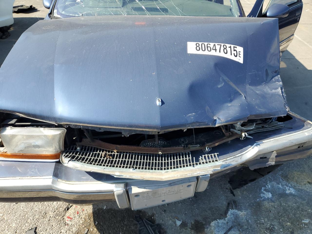 1994 Buick Roadmaster Синий vin: 1G4BN52P3RR410992