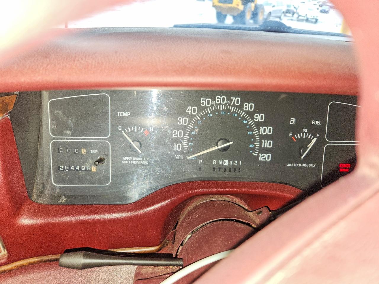 1994 Buick Roadmaster Burgundy vin: 1G4BN52P4RR422438