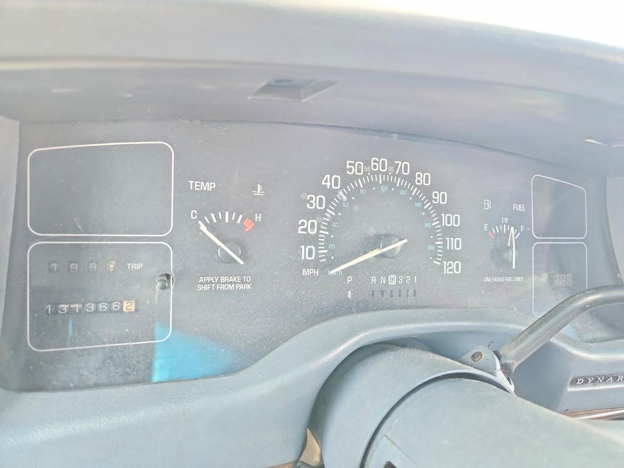 1994 Buick Roadmaster Blue vin: 1G4BN52P6RR422487