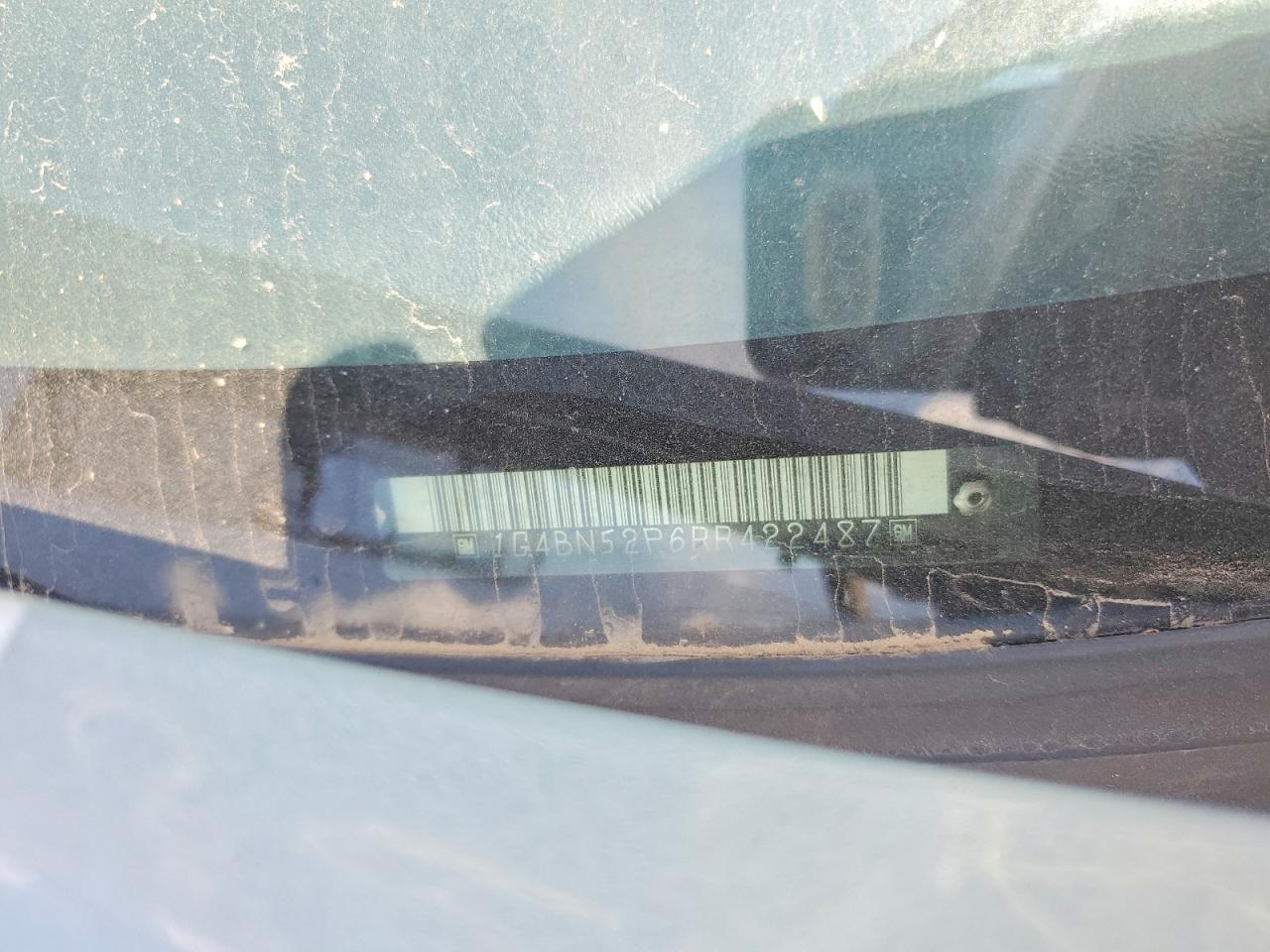 1994 Buick Roadmaster Blue vin: 1G4BN52P6RR422487