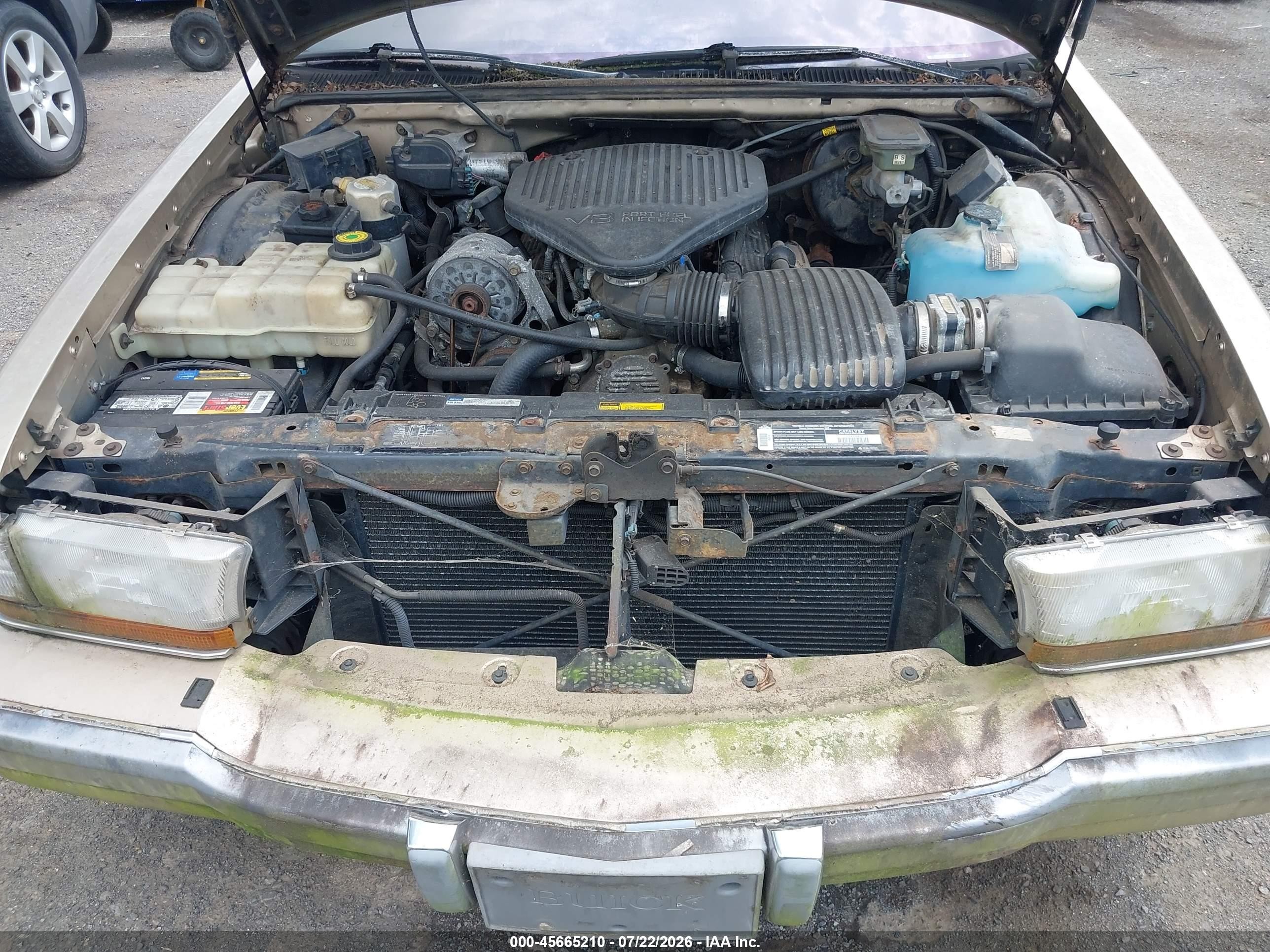 1994 Buick Roadmaster   Champagne vin: 1G4BN52PXRR420144