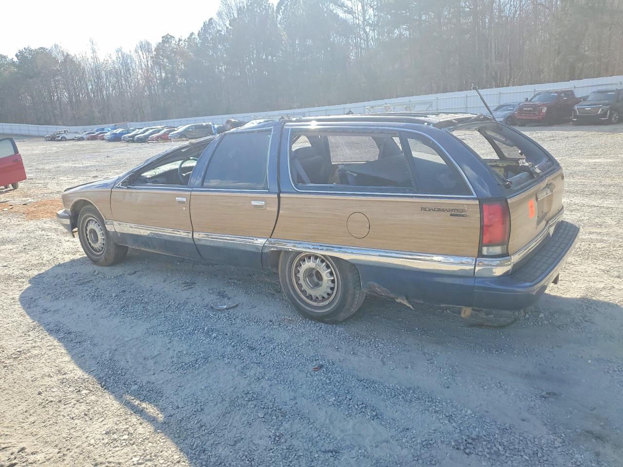 1996 Buick Roadmaster Base Blue vin: 1G4BR82P1TR418487