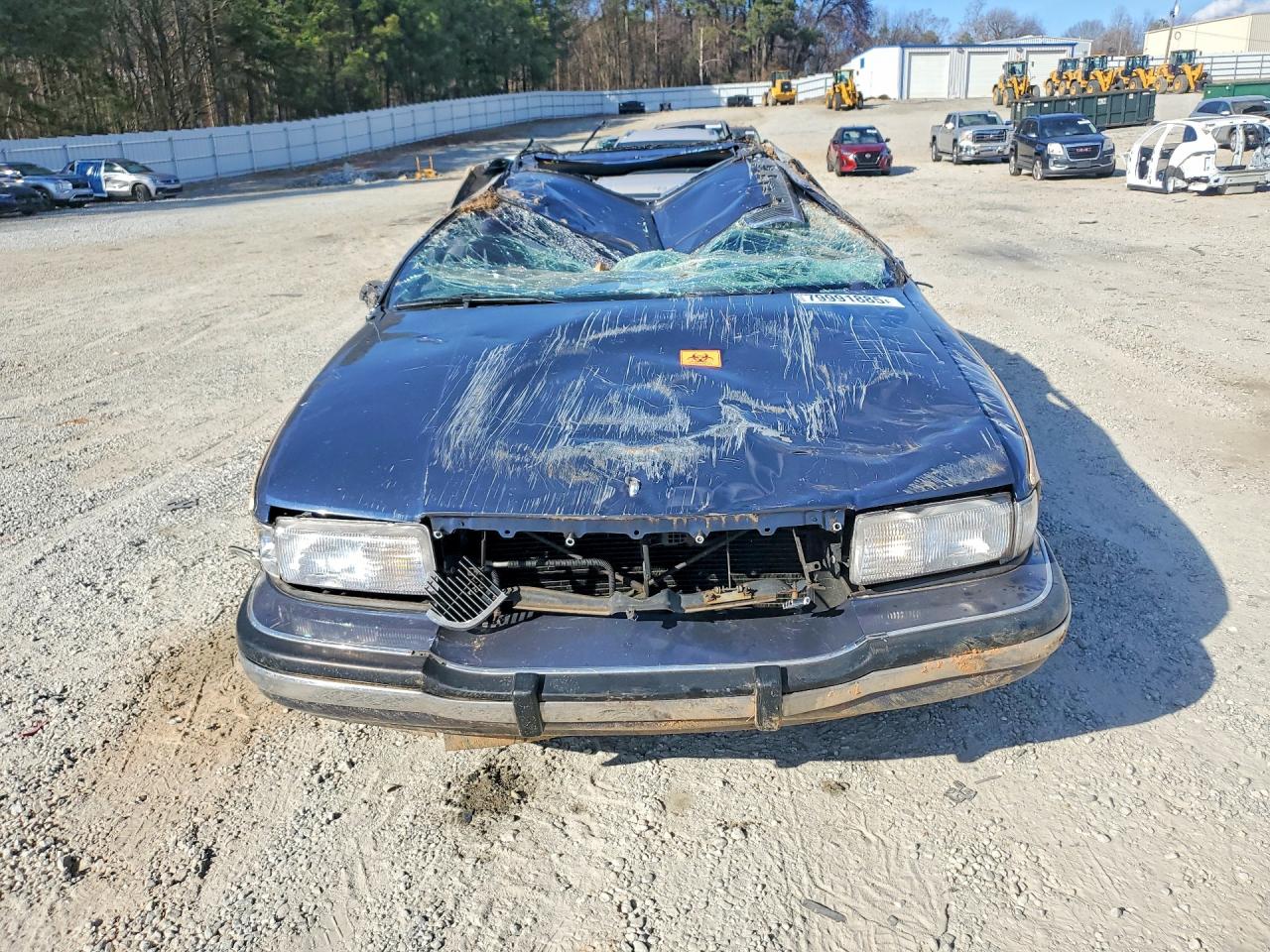 1996 Buick Roadmaster Base Blue vin: 1G4BR82P1TR418487