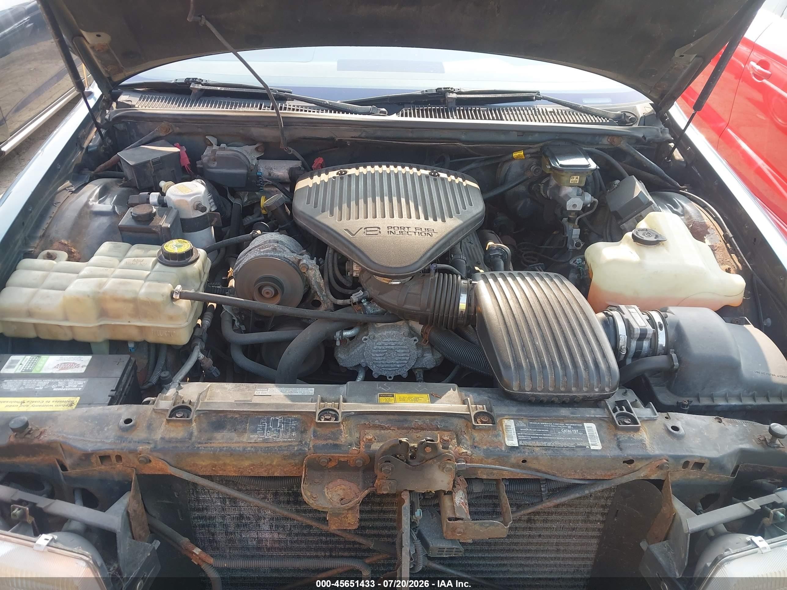 1995 Buick Roadmaster Estate Green vin: 1G4BR82P2SR407433